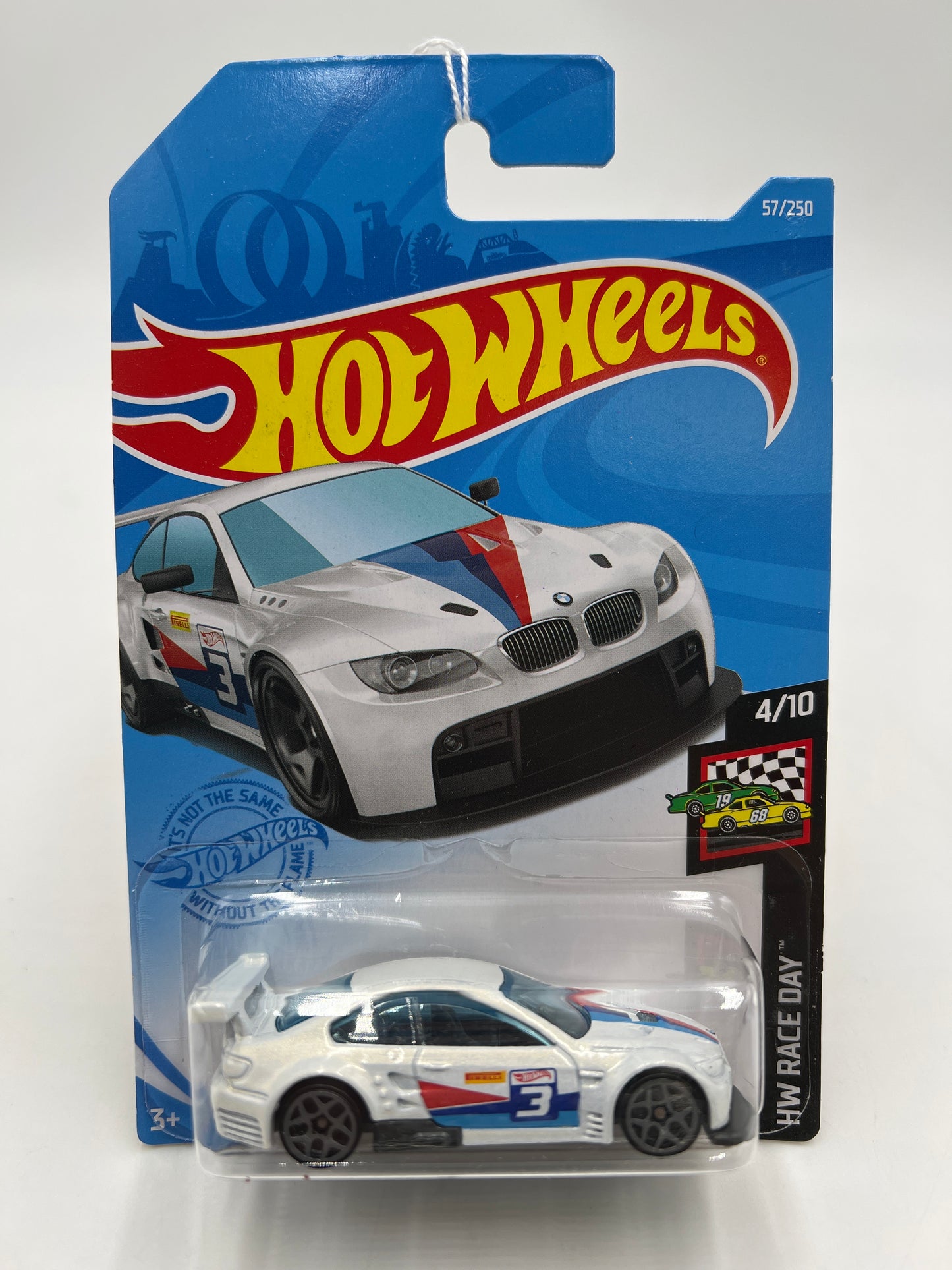 2021 Hot Wheels HW Race Day #57 BMW M3 GT2 White 107G