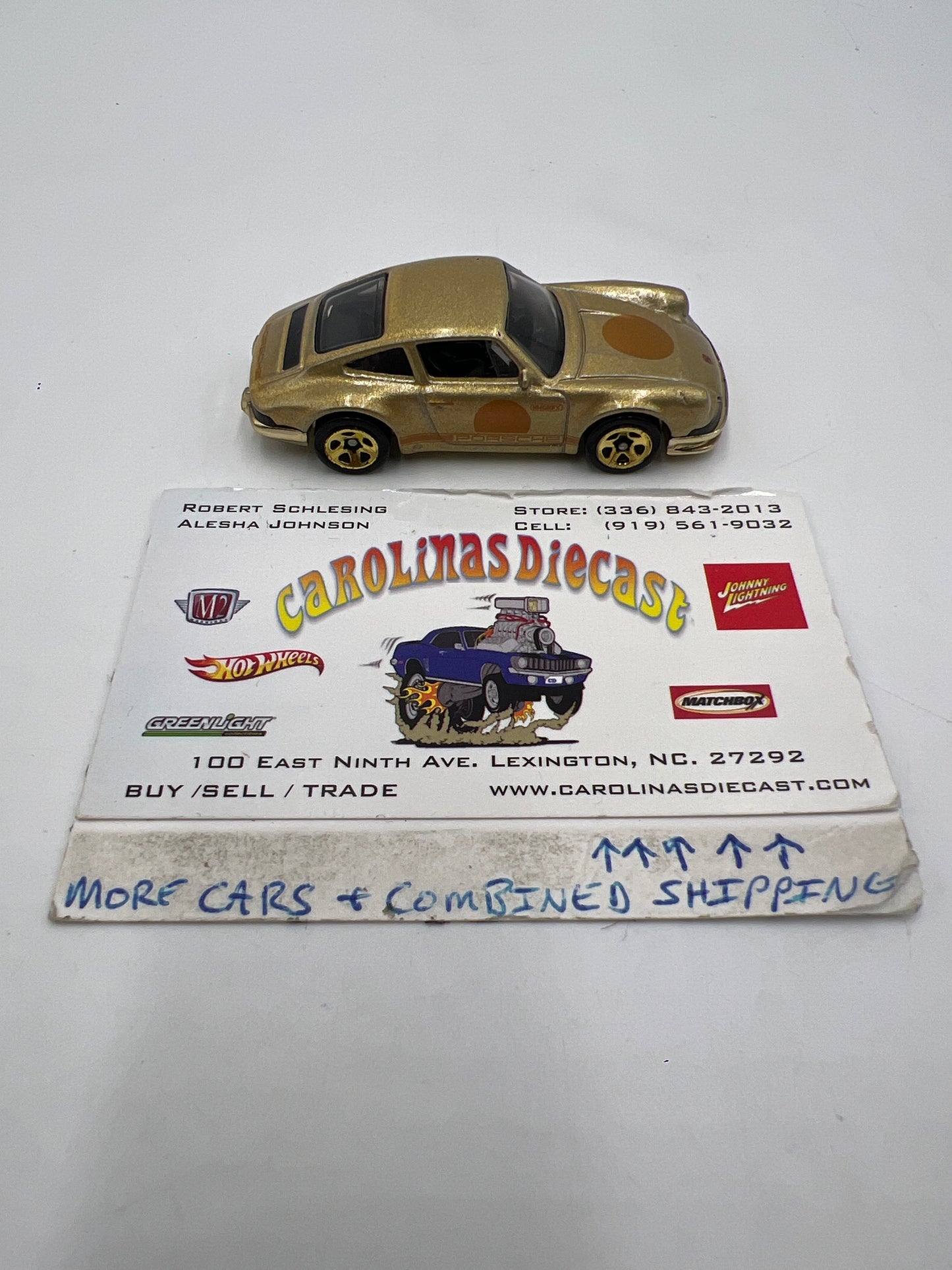 2022 Hot Wheels FAO Schwarz Loose 71 Porsche 911 Gold