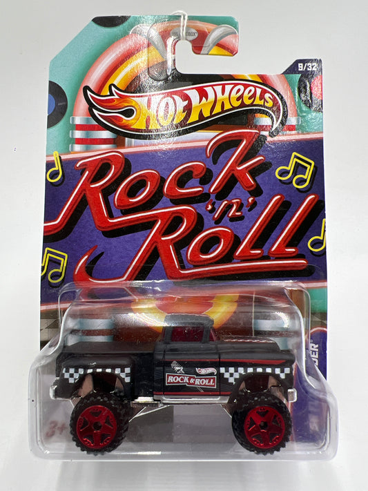 Hot Wheels Jukebox Rock N Roll #9 56 Flashsider Black 165D