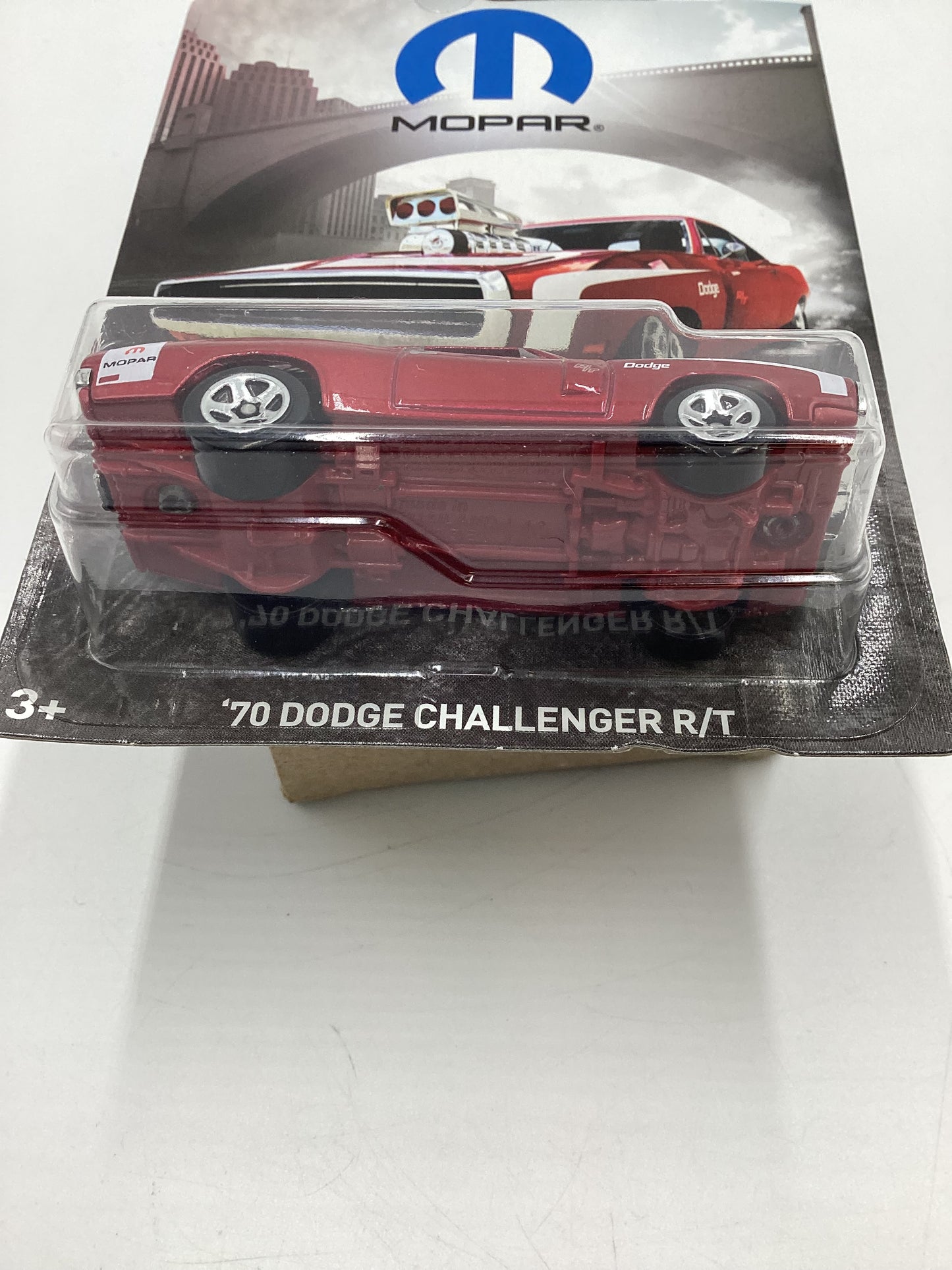 Hot wheels Exclusive Mopar Series #7 70 Dodge Challenger (Charger Misprint) R/T Red