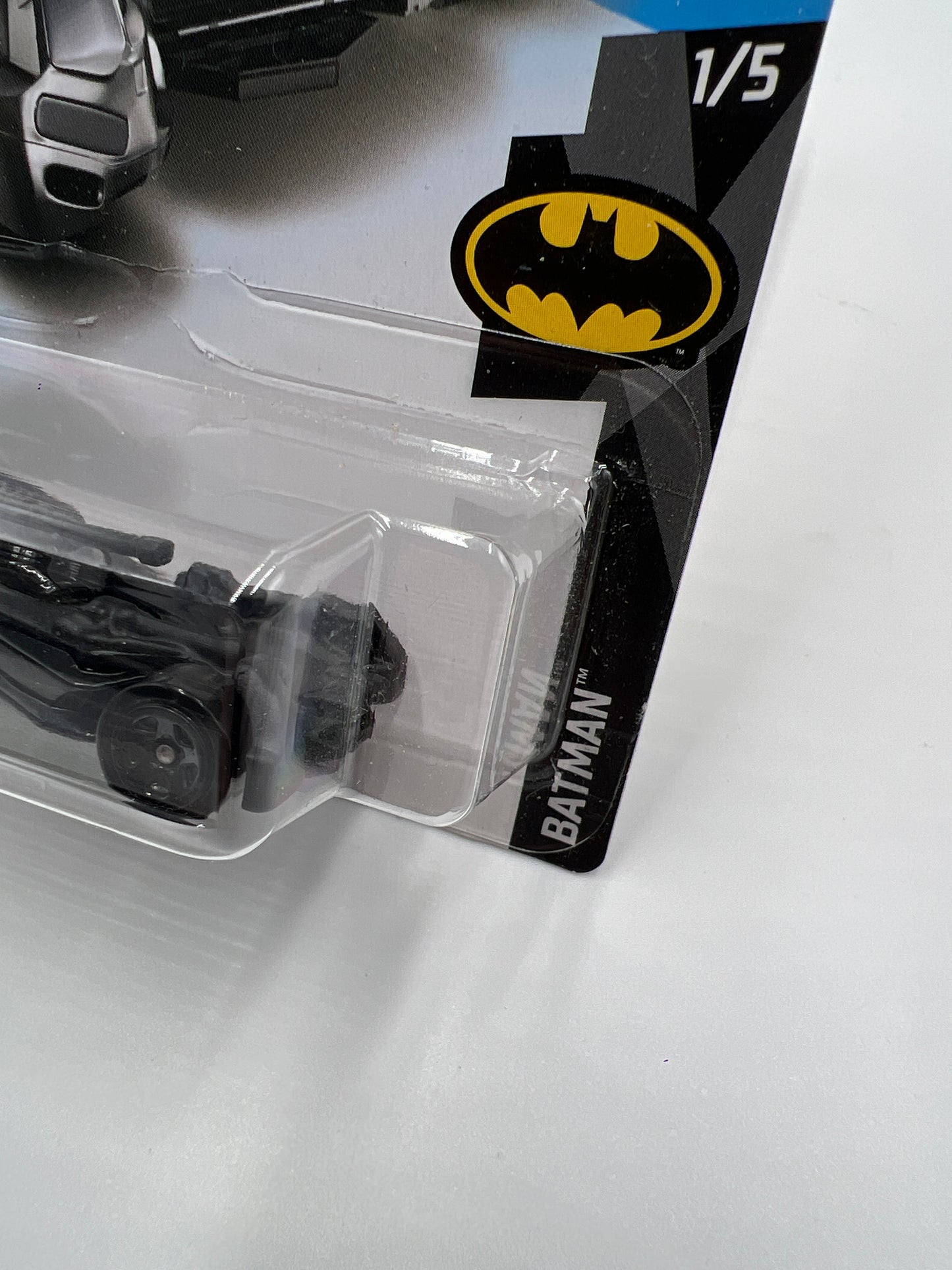 2018 Hot Wheels Batman #1 Justice League Batmobile Black 121F