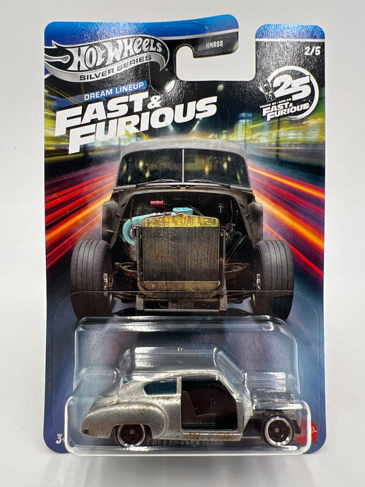 2026 Hot Wheels Silver Series Fast & Furious Dream Lineup #2 Chevy Fleetline Silver