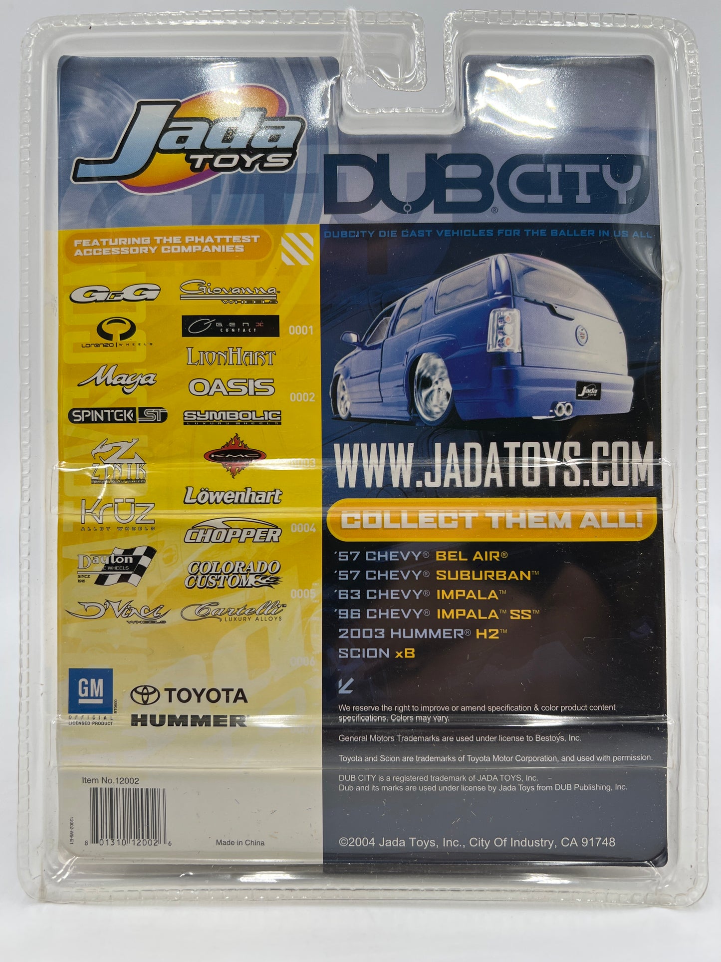 Jada Toys Dub City #92 96 Chevy Impala SS Orange