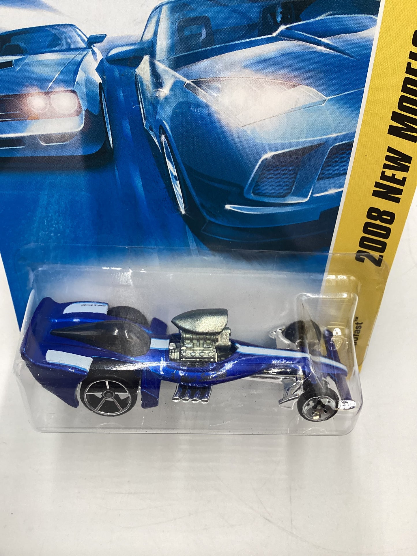 2008 Hot Wheels New Models #34 Madfast Blue BB3