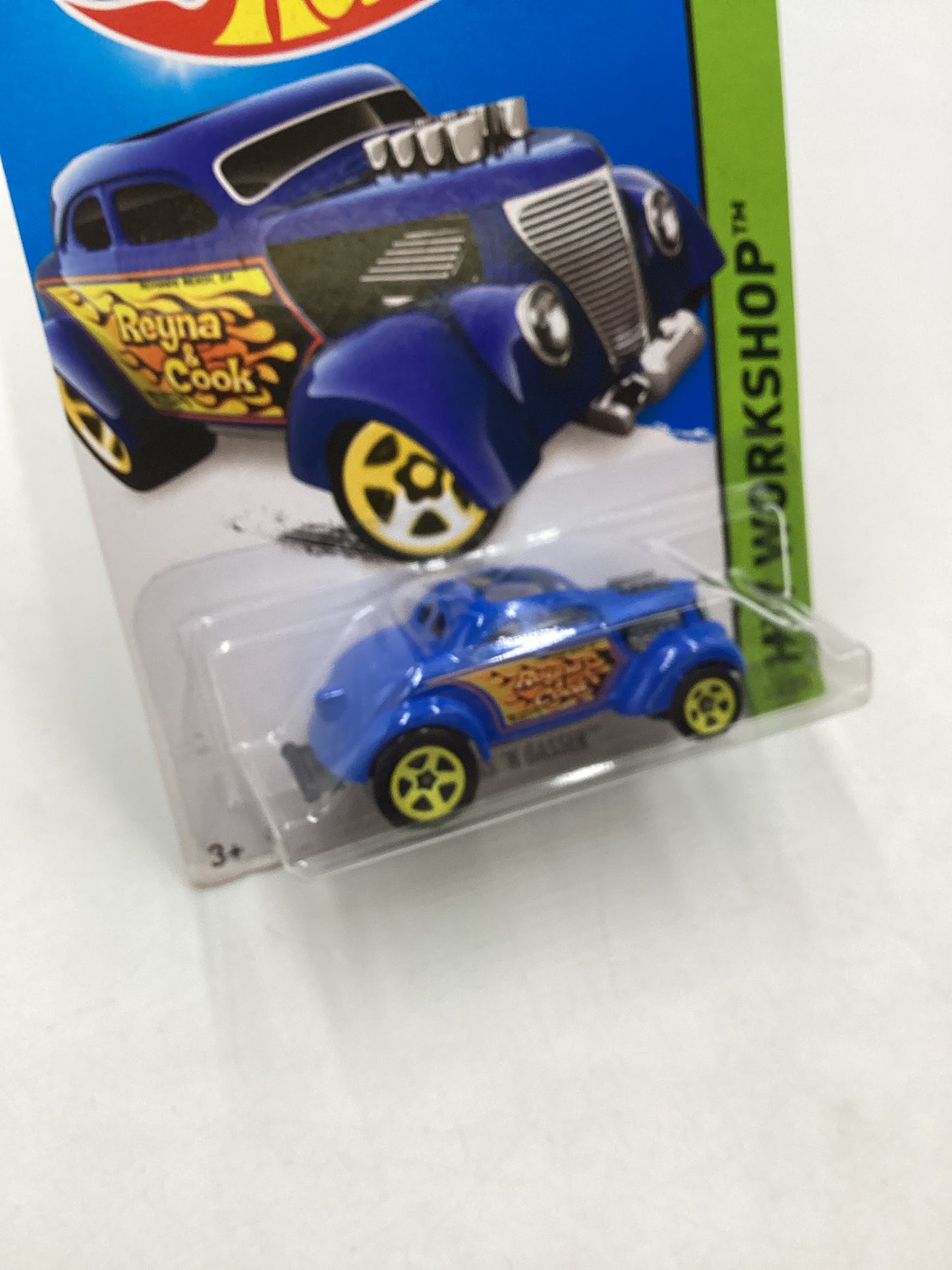 2015 Hot wheels #209 Blue Pass N Gasser 67B