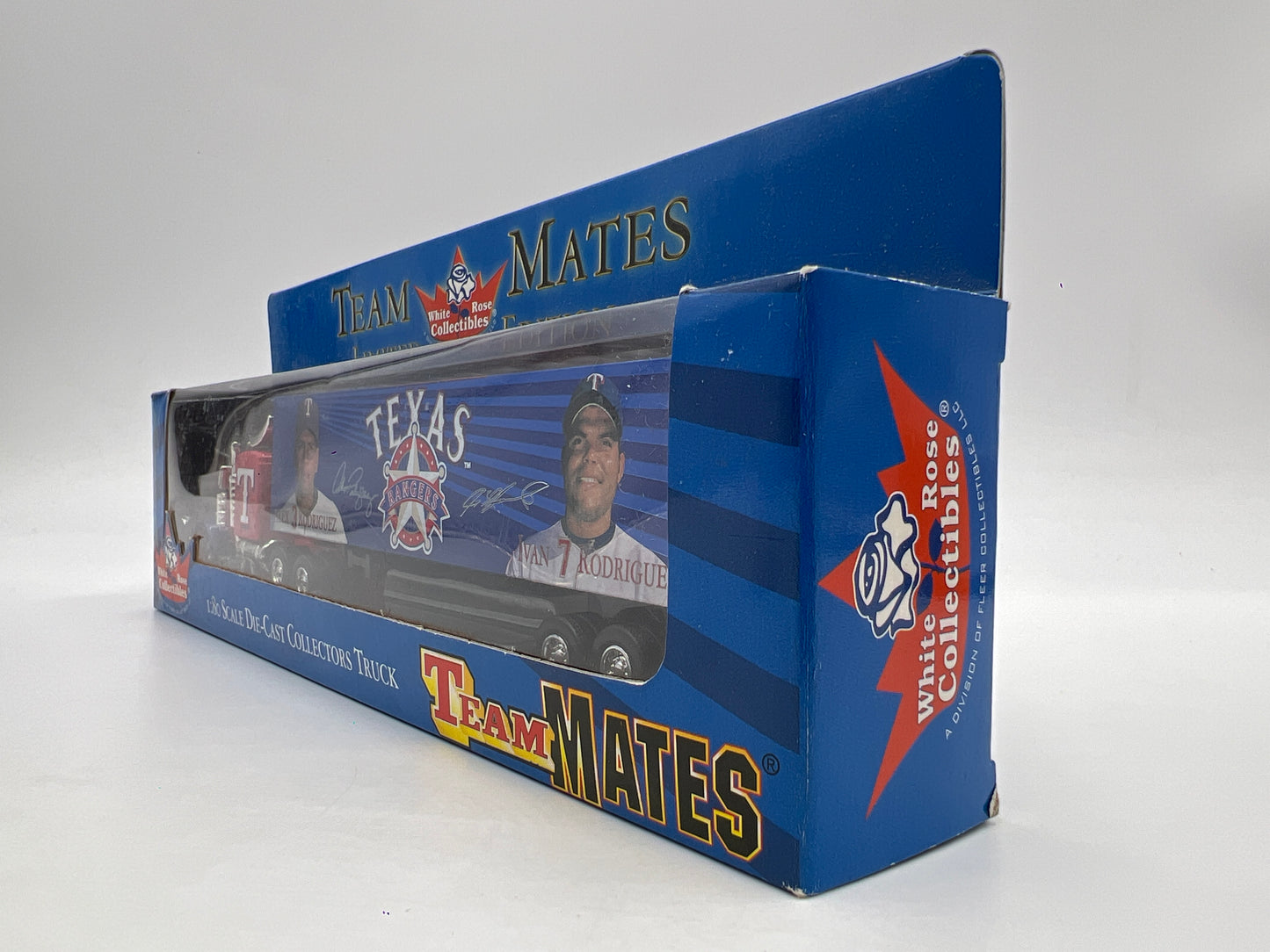 2001 White Rose Collectibles 1/80 Scale Team Mates Limited Edition Texas Rangers Semi