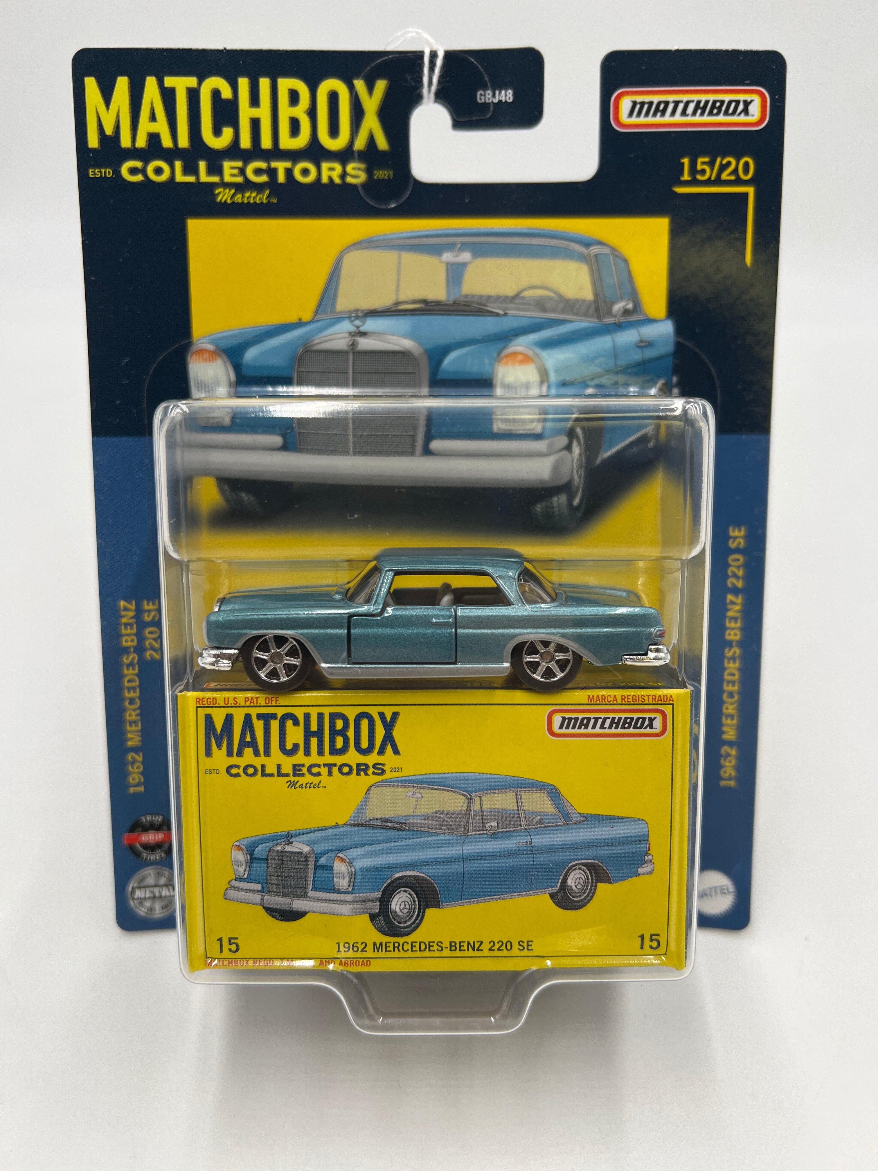 Lot of newest 8 Carded Matchbox Mercedes 220SE