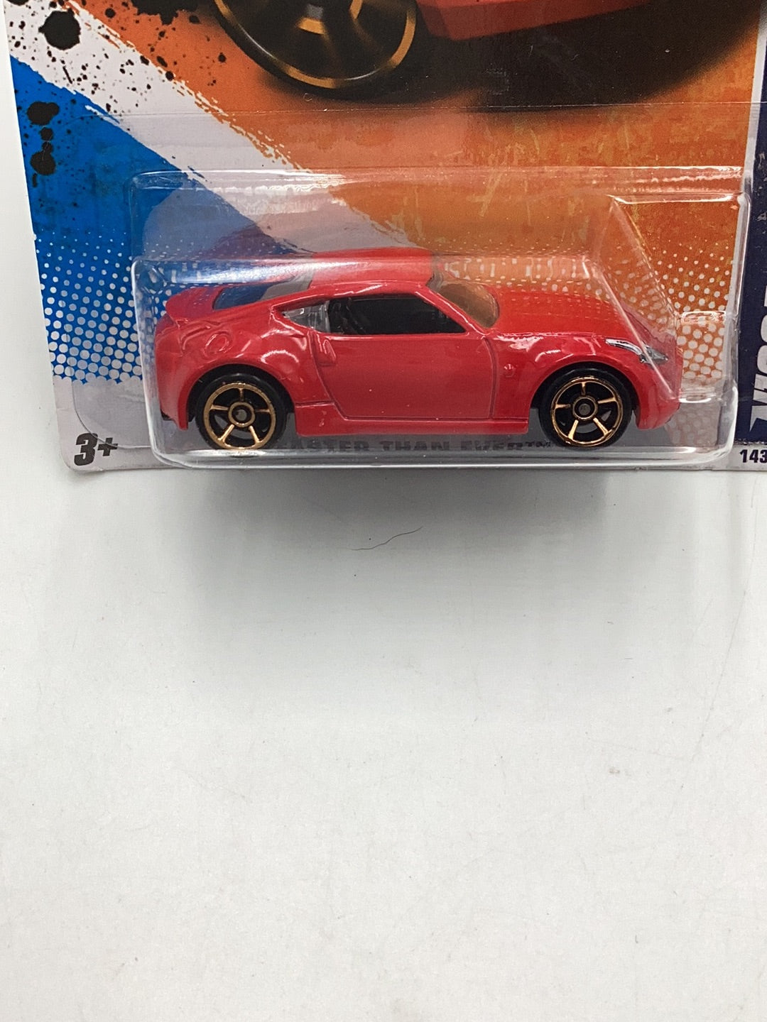 2011 Hot wheels #143 Nissan 370Z fte faster than ever 101A