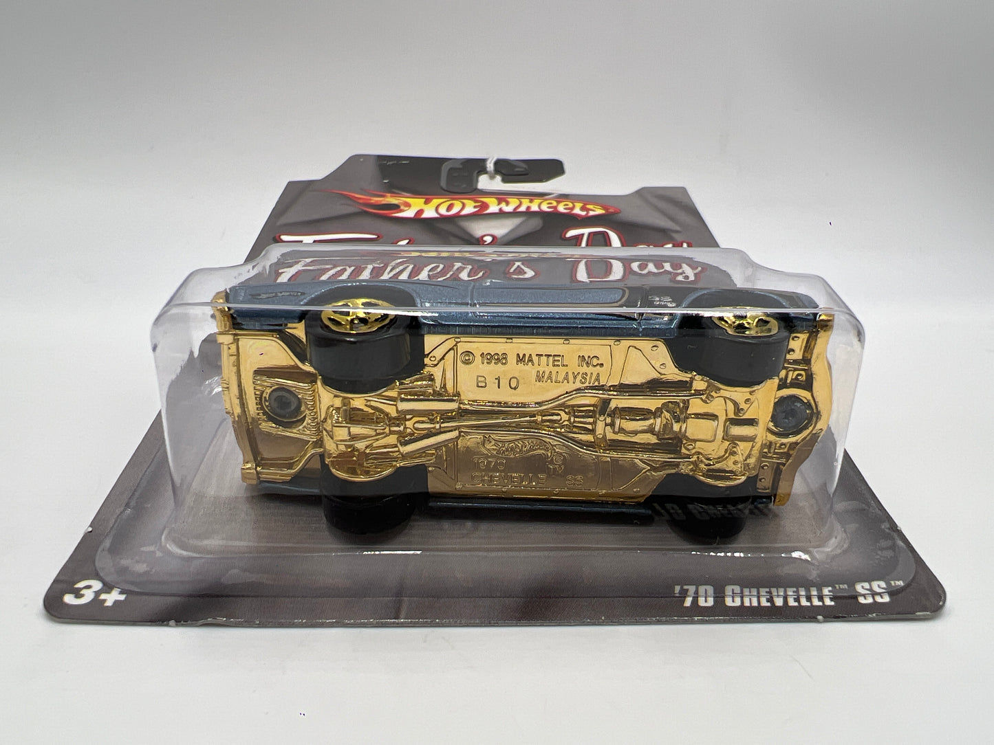2008 Hot Wheels Fathers Day 70 Chevelle SS Blue 150B