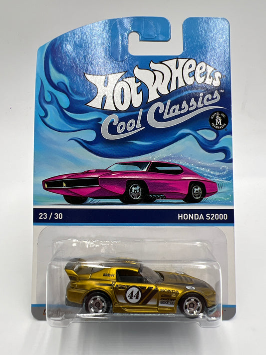 Hot Wheels Cool Classics #23 Honda S2000 Spectrafrost Gold W/Protector