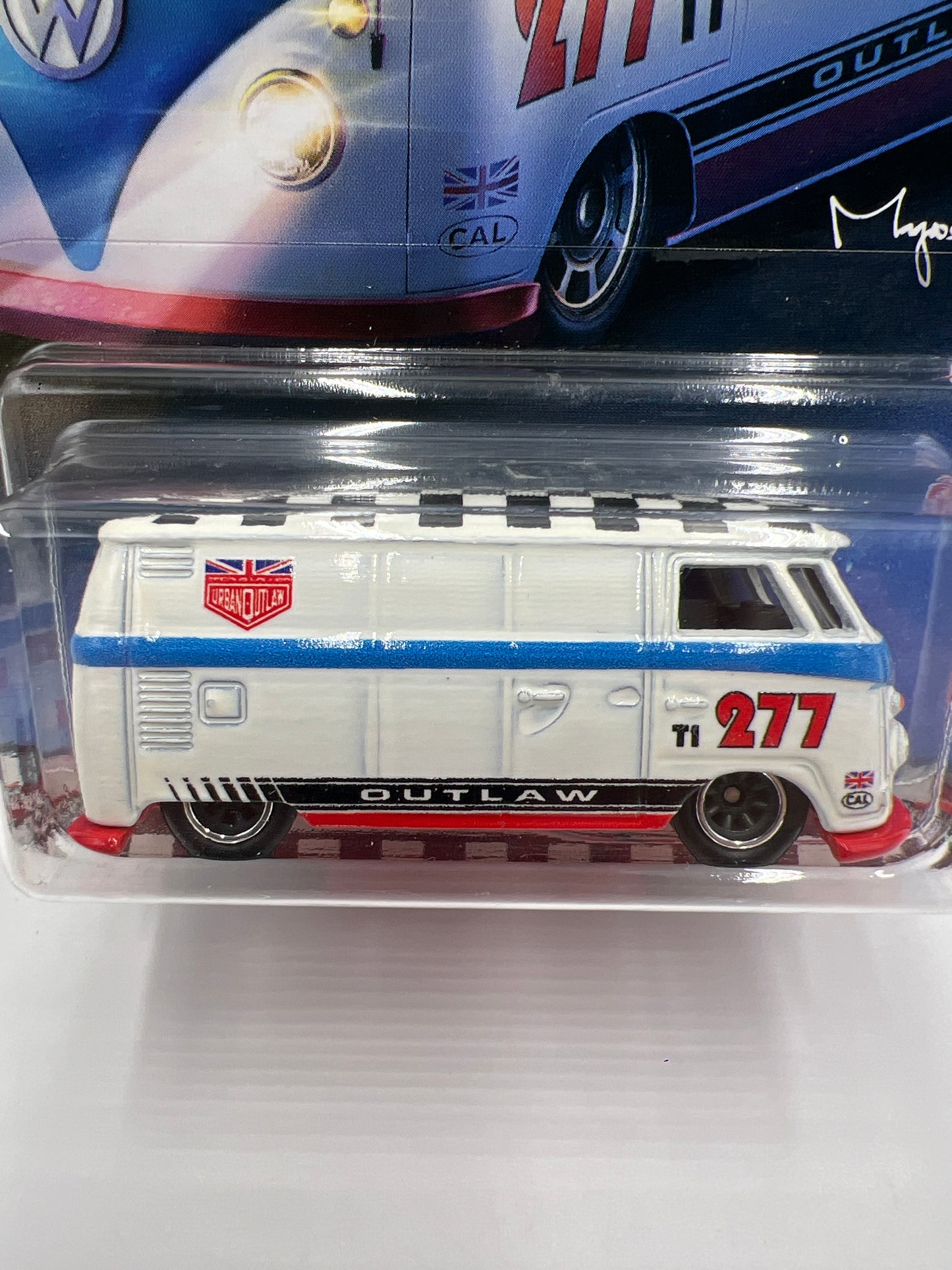 Hot Wheels Premium Boulevard #3 Volkswagen T1 Panel Bus Magnus Walker W/Protector