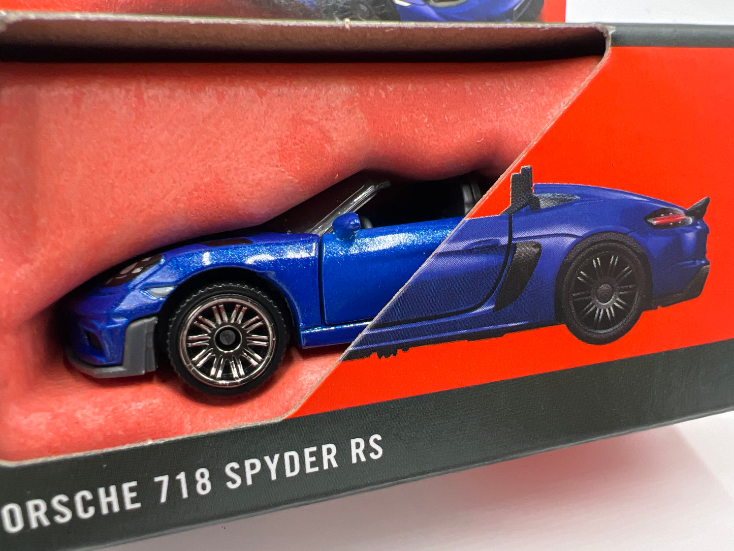 2025 Matchbox Moving Parts #31 2024 Porsche 718 Spyder RS Blue 167K