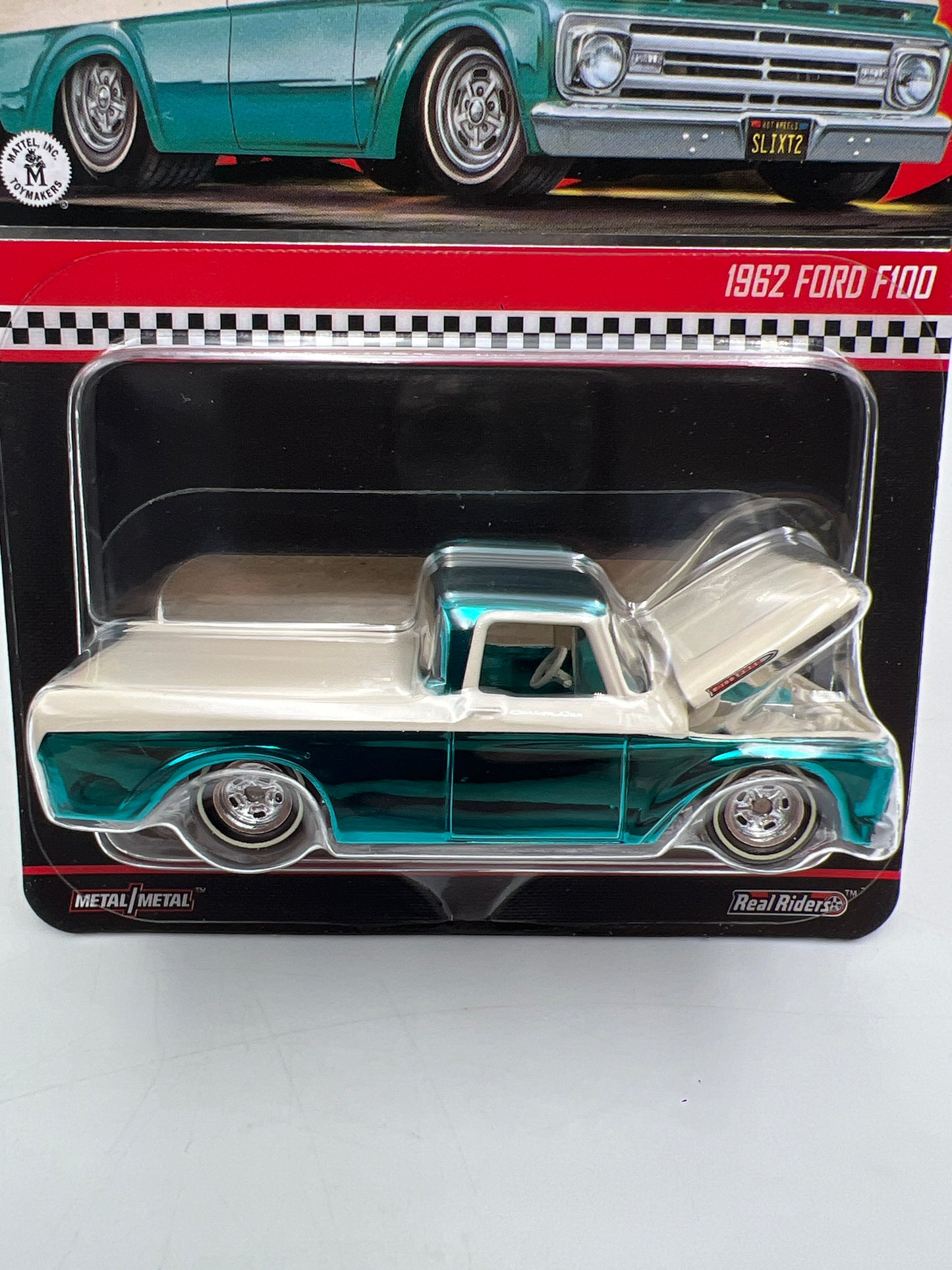 2026 Hot Wheels RLC 1962 Ford F100 Blue/White W/Protector