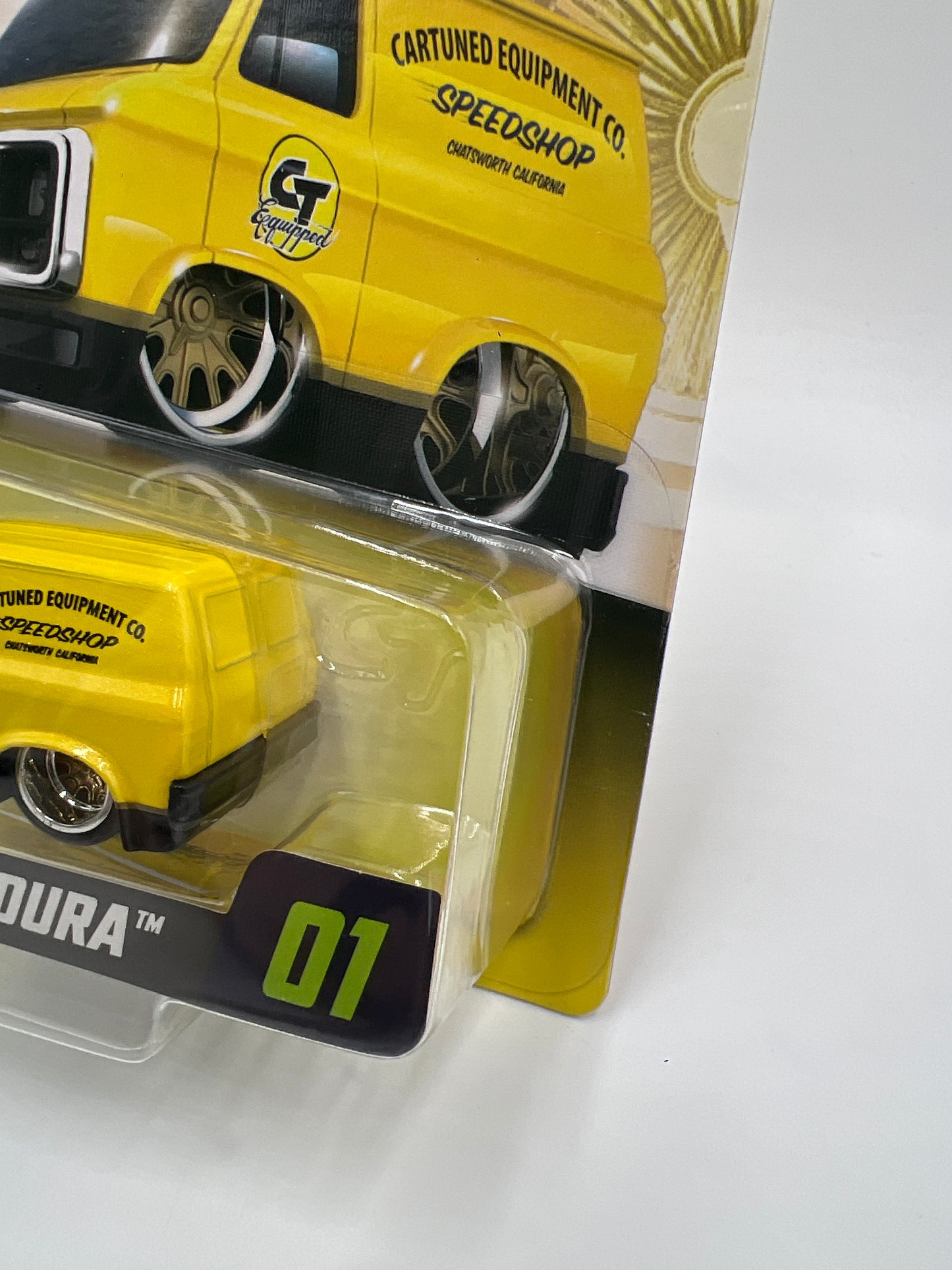 2025 MGA Car Tuned Series 8 #1 79 GMC Vandura Yellow 183A