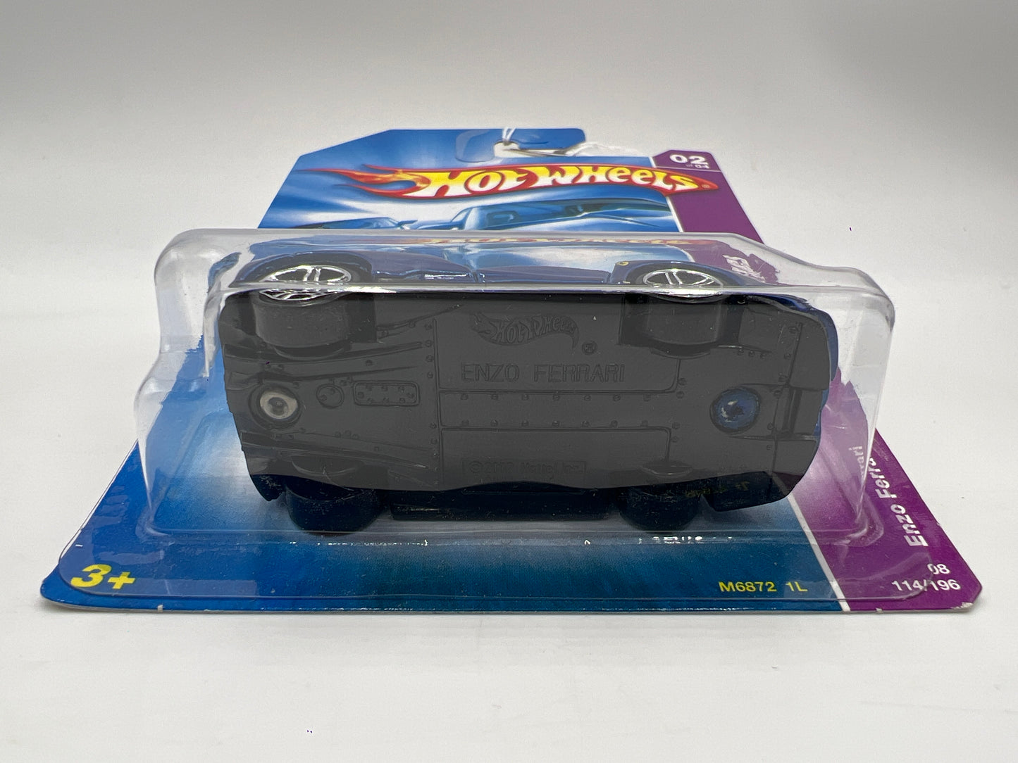 2008 Hot Wheels Team Exotics #114 Enzo Ferrari Blue SR