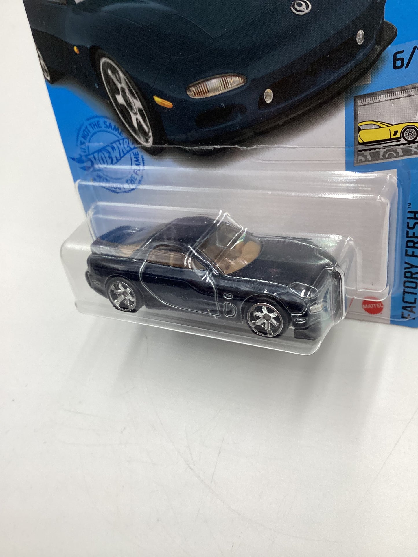 2021 Hot Wheels Super Treasure Hunt 95 Mazda RX-7 Black W/Protector