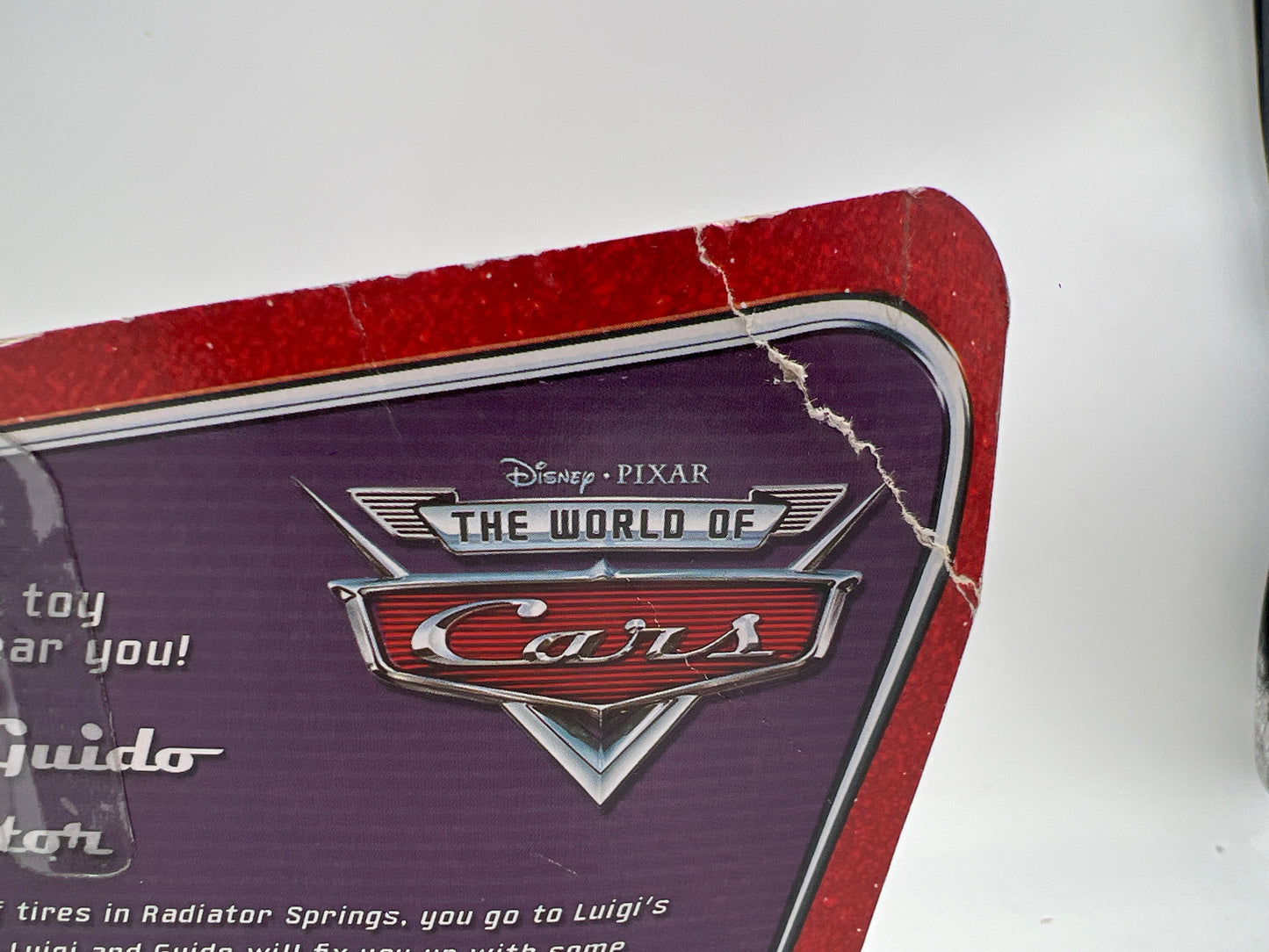 Disney Pixar The World Of Cars 2 Pack Movie Moments Luigi/Guido & Tractor 142D