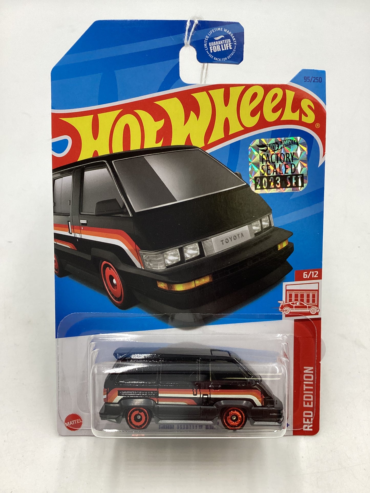 2023 Hot wheels Red Edition Factory Sealed 1986 Toyota Van #95 150F