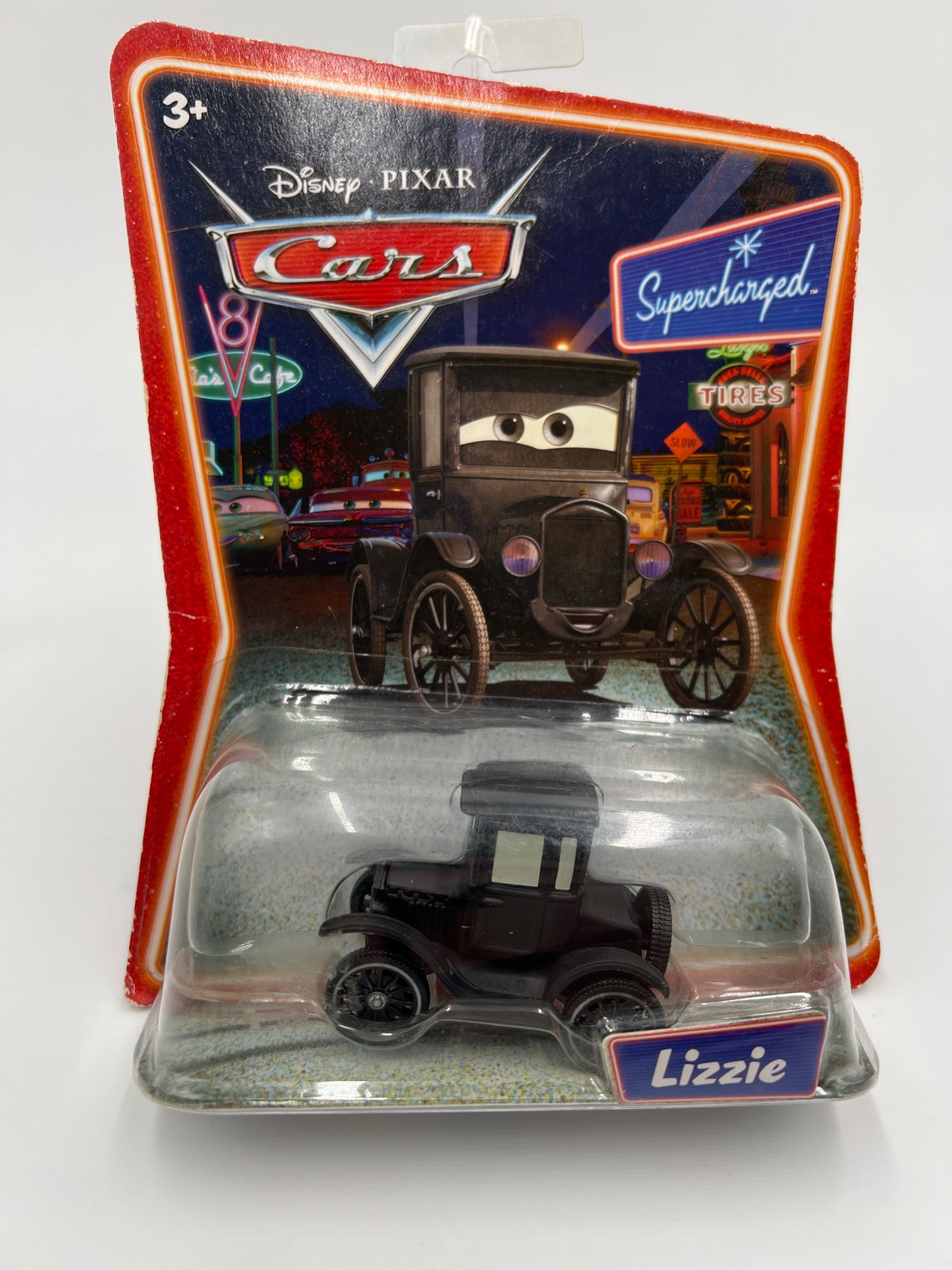 Disney Pixar Cars Supercharged Lizzie Black