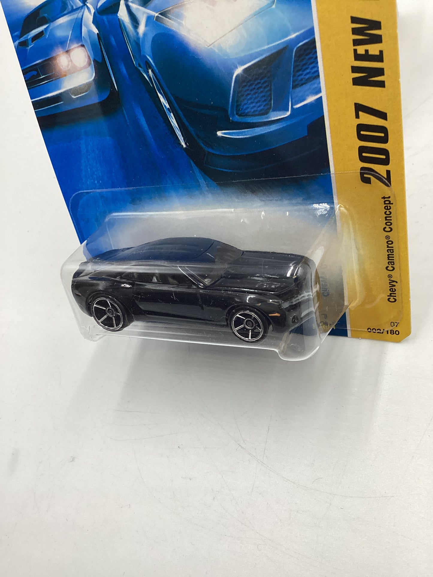 2007 Hot Wheels New Models #2 Chevy Camaro Concept Black 2C