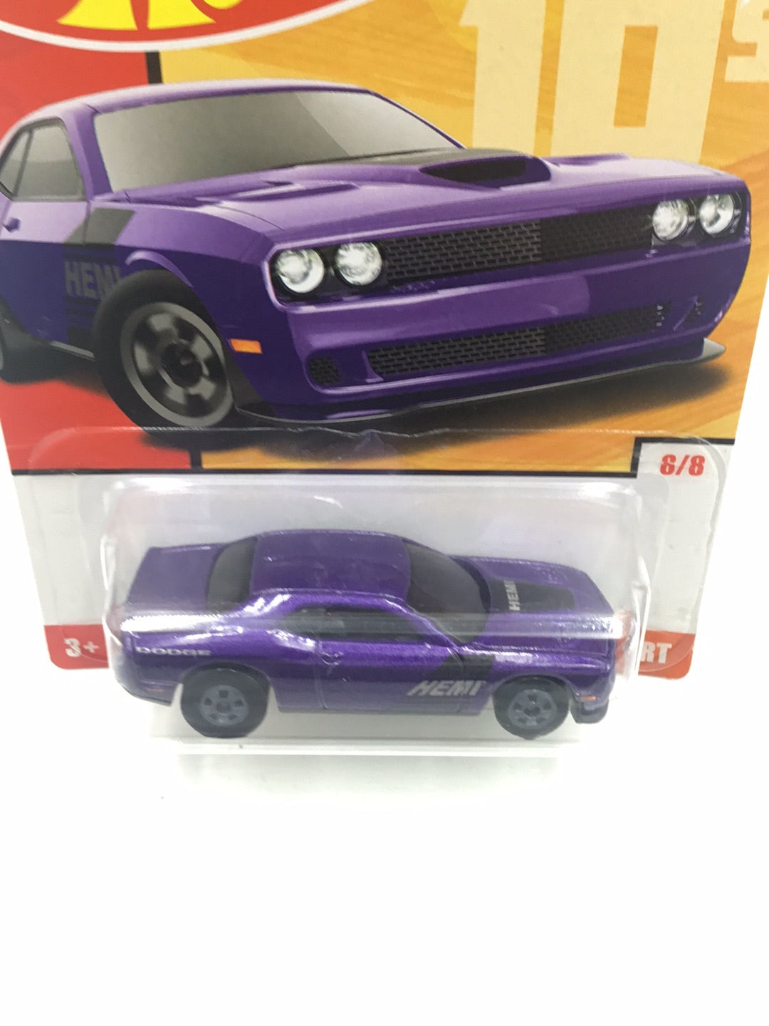 2018 hot wheels Target Retro 15 Dodge Challenger SRT 8/8 CC5