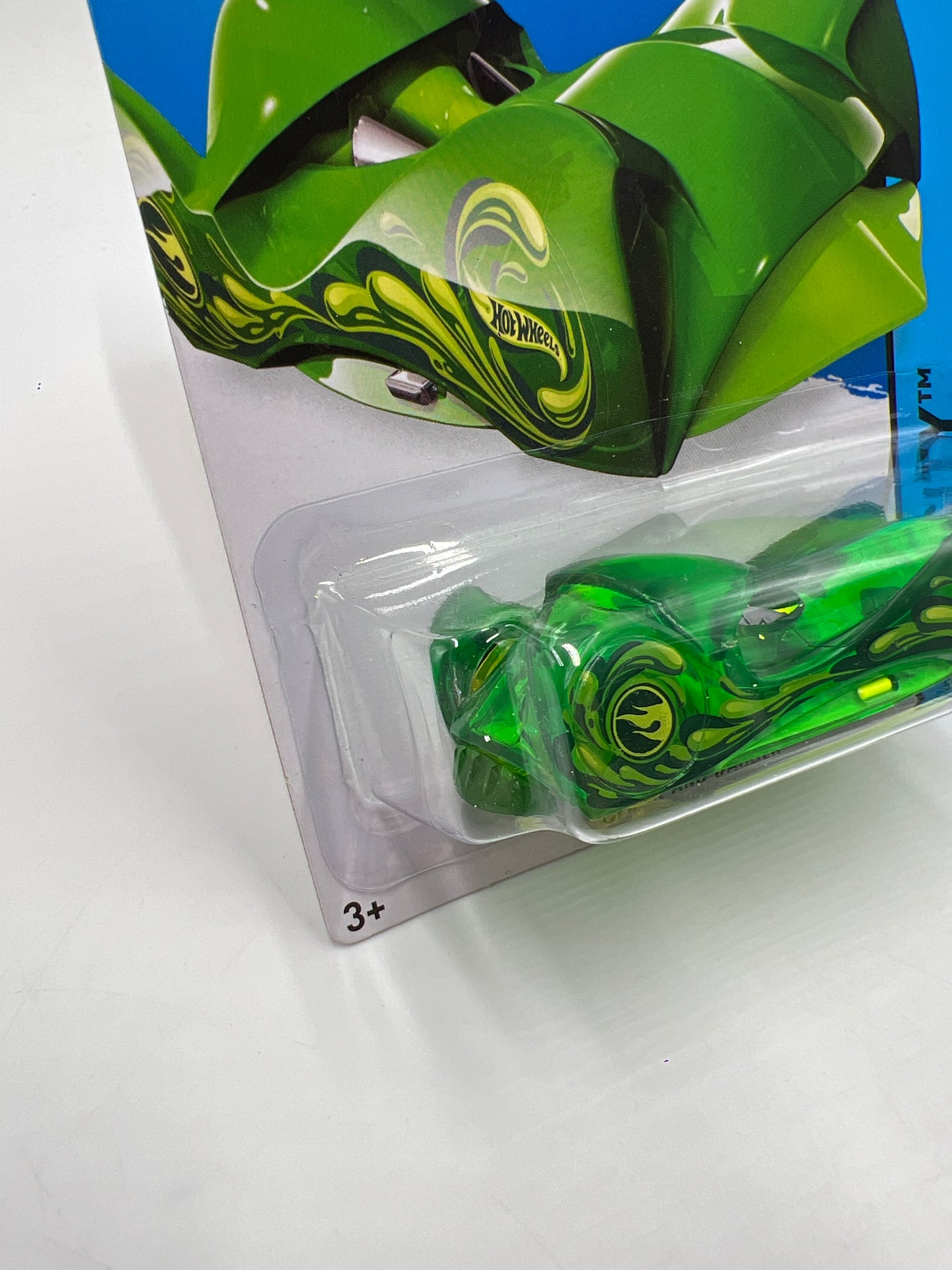 2014 Hot Wheels City Treasure Hunt #77 Cloak And Dagger Green 276H