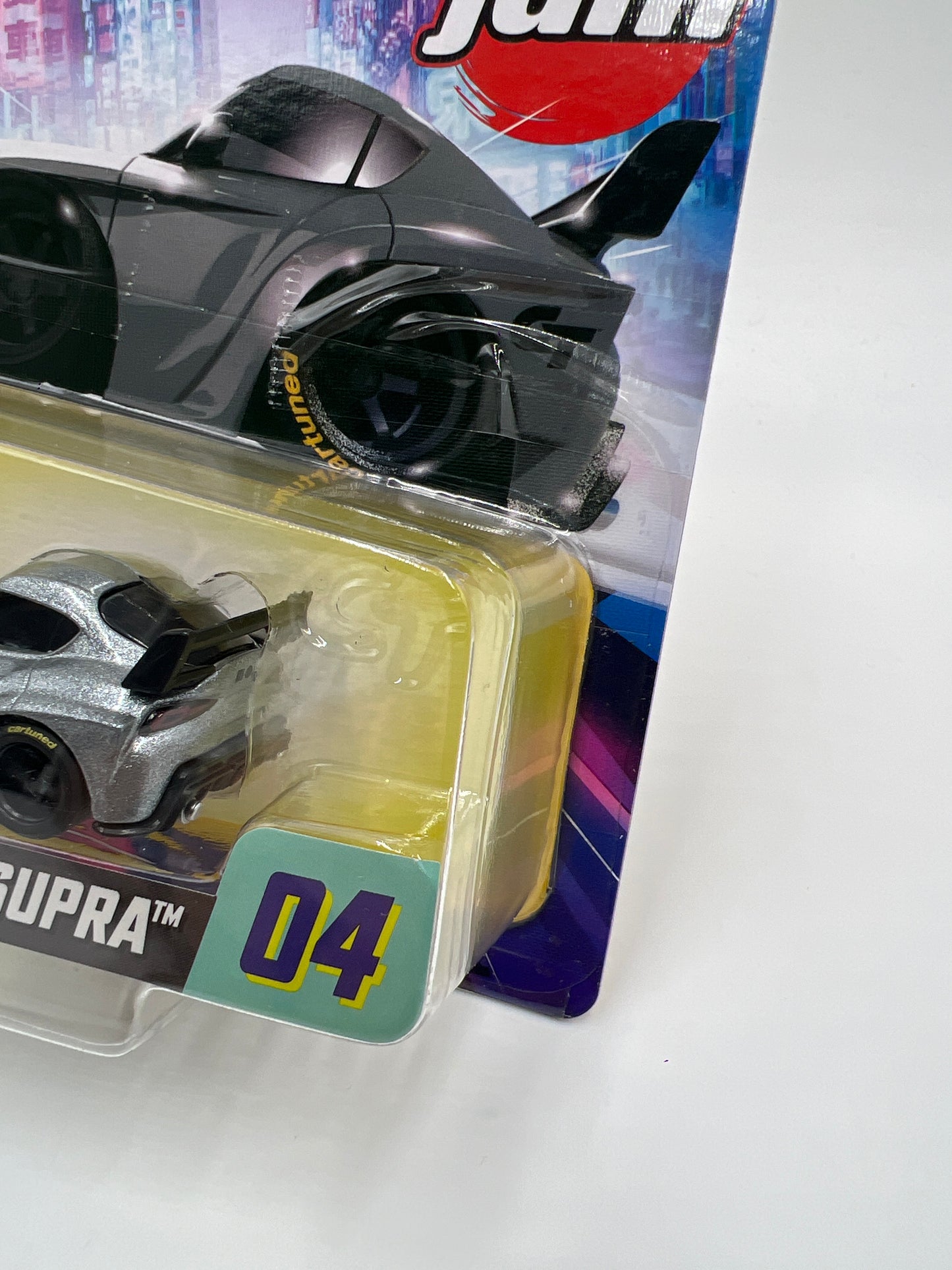 2025 MGA Car Tuned JDM Series 2 #4 22 Toyota GR Supra Silver 178M