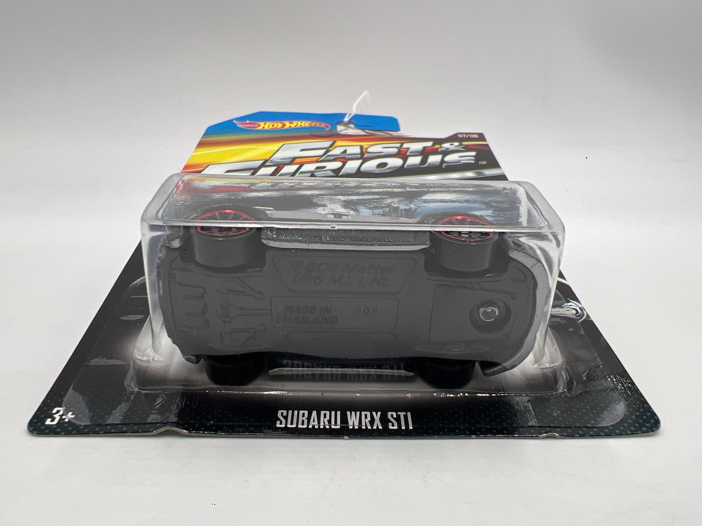Hot Wheels Fast and Furious #7 Subaru WRX STI Black/Silver 73A