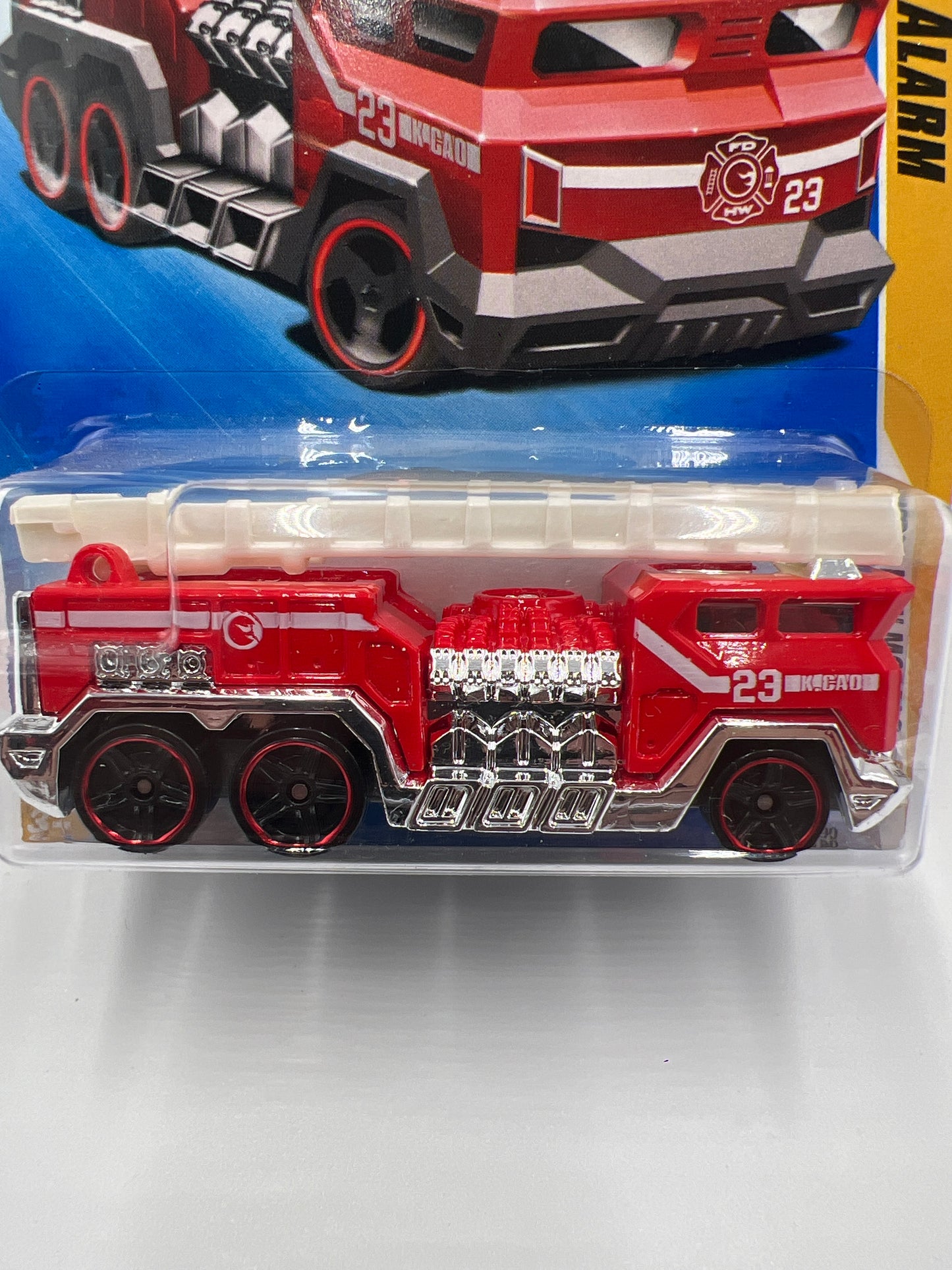 2009 Hot Wheels New Models #6 5 Alarm Red 116D