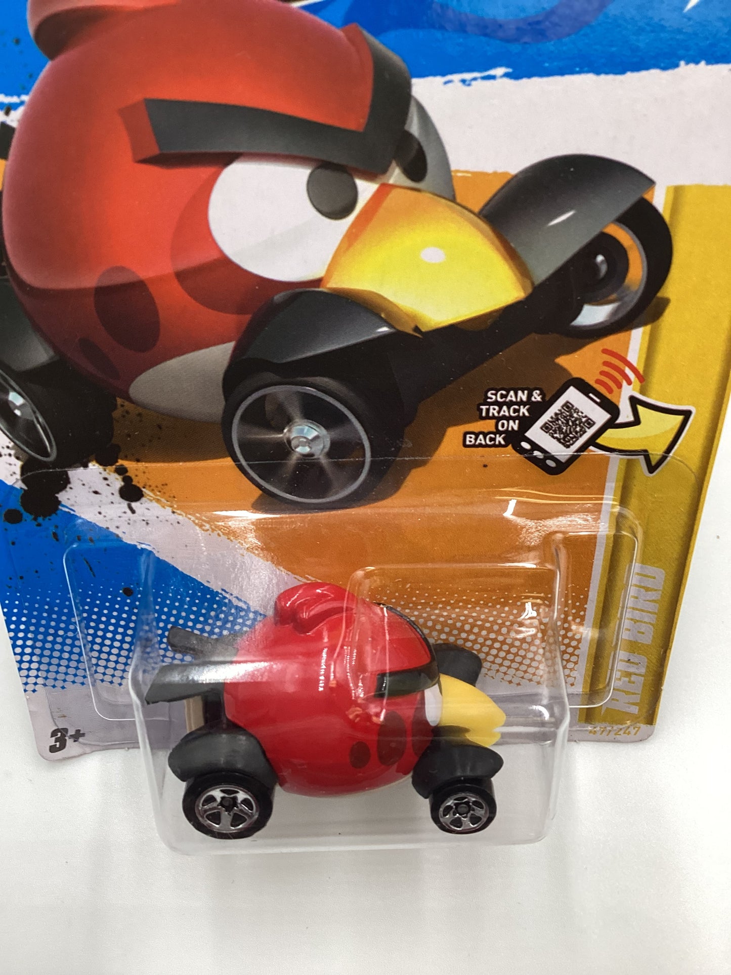 2012 Hot Wheels #47 Red Bird new model angry birds 115E