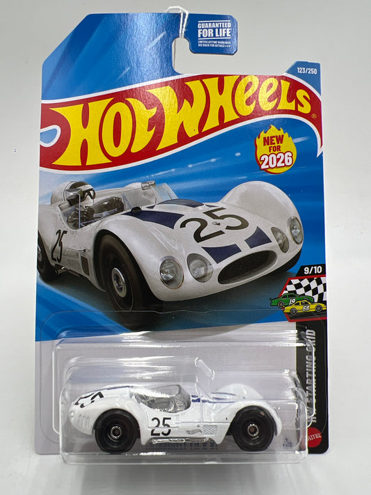 2026 Hot Wheels E Case #123 Maserati Tipo 61 White
