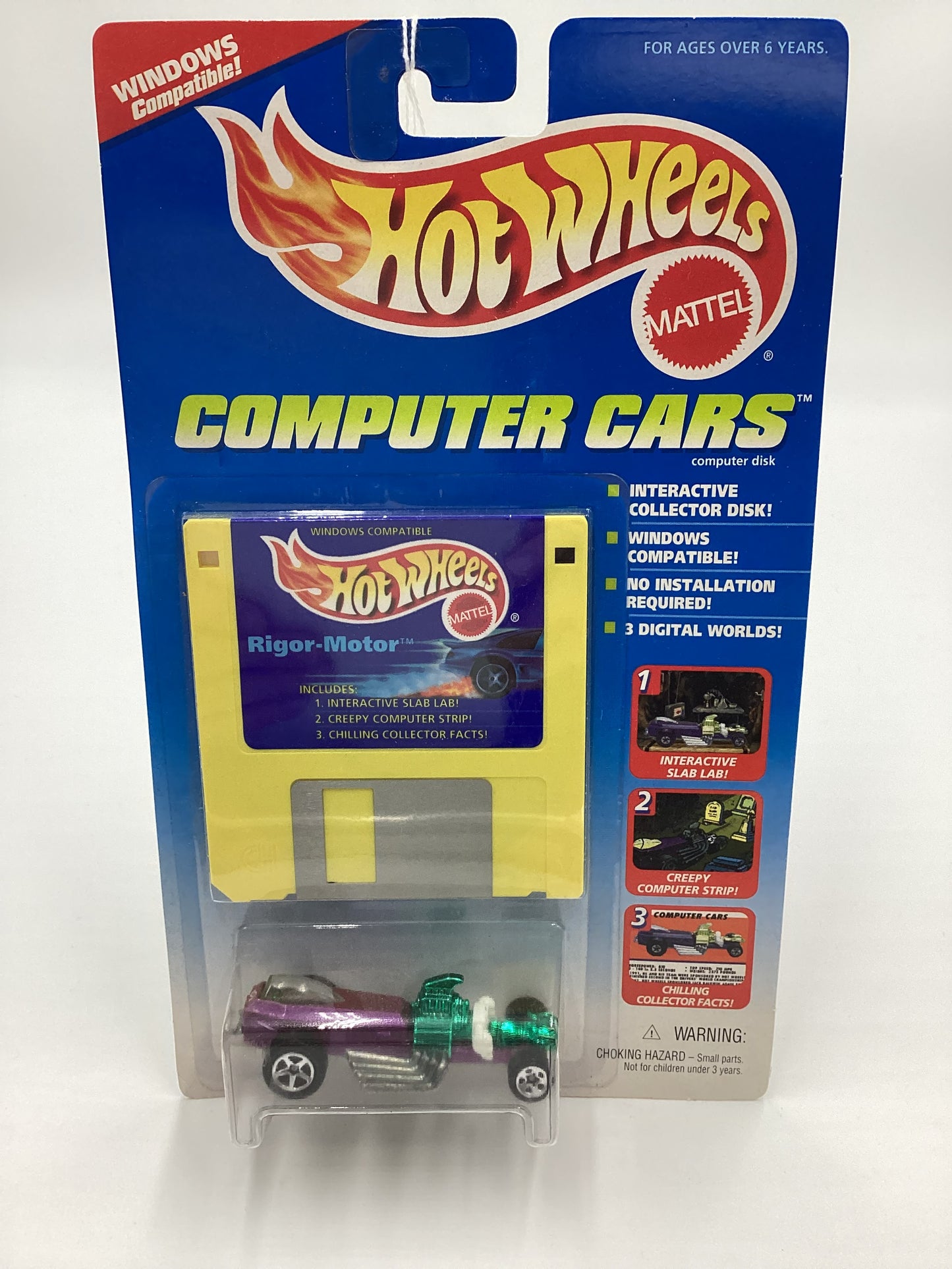 Hot Wheels Computer Cars Rigor-Motor