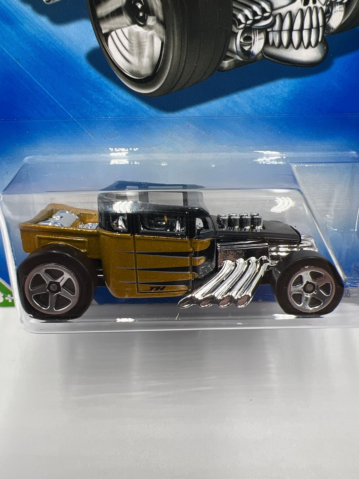 2009 Hot Wheels Treasure Hunts #50 Bone Shaker Gold/Black