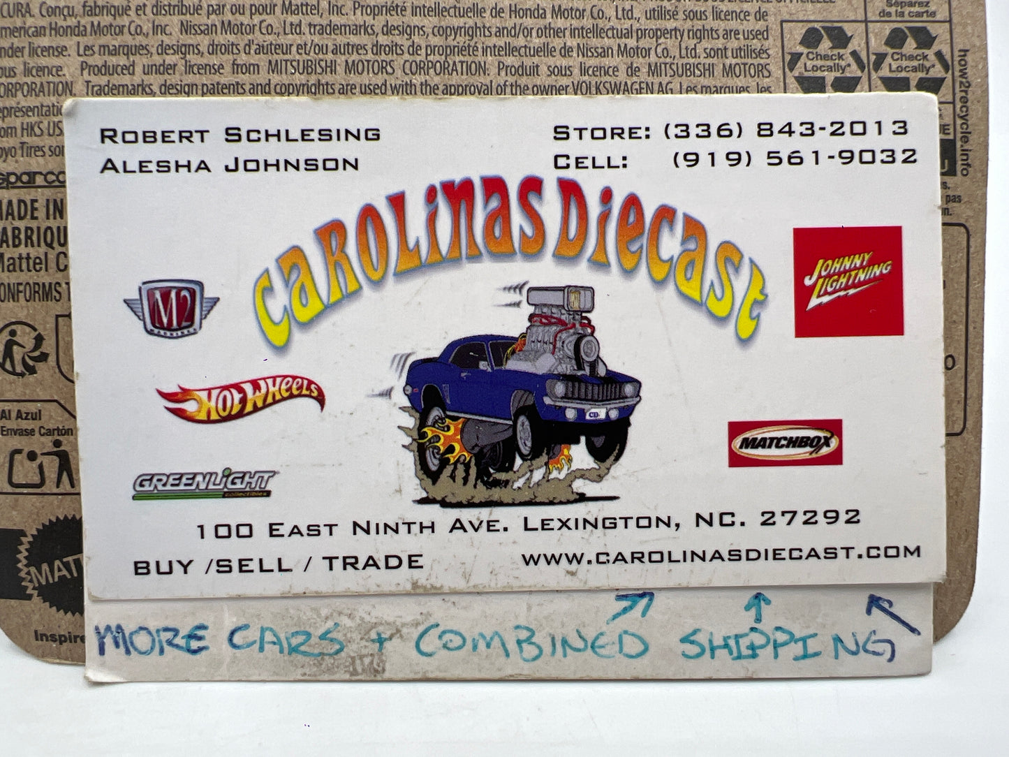 Hot Wheels Silver Series Fast & Furious Graphic Remix #2 Lancer Evolution VII Blue 74B