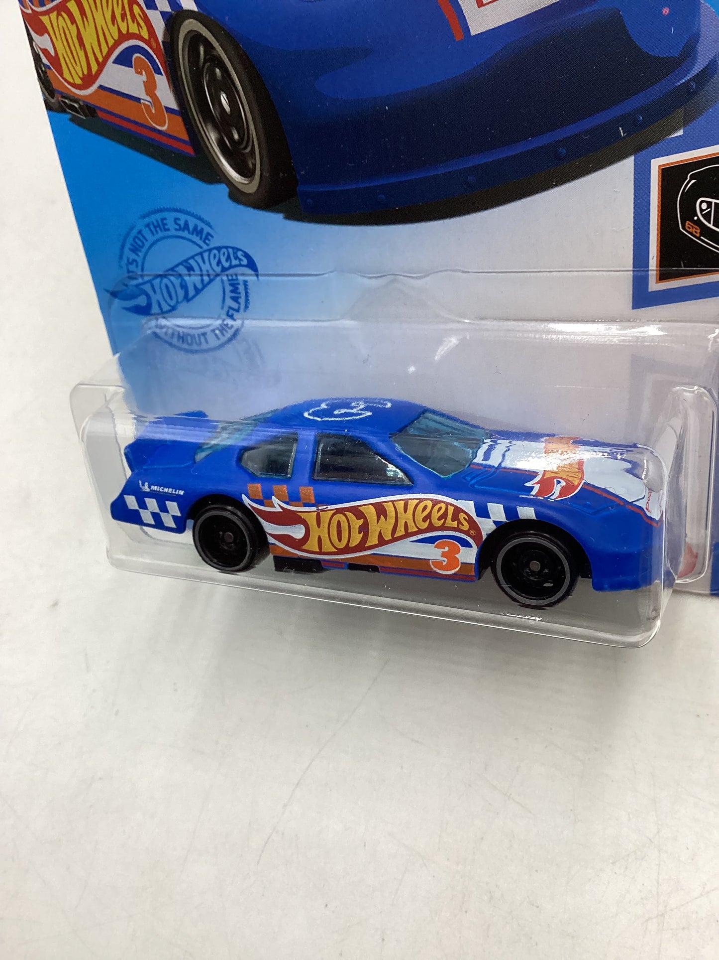 2021 Hot wheels #194 Dodge Charger Stock Car Blue 50H