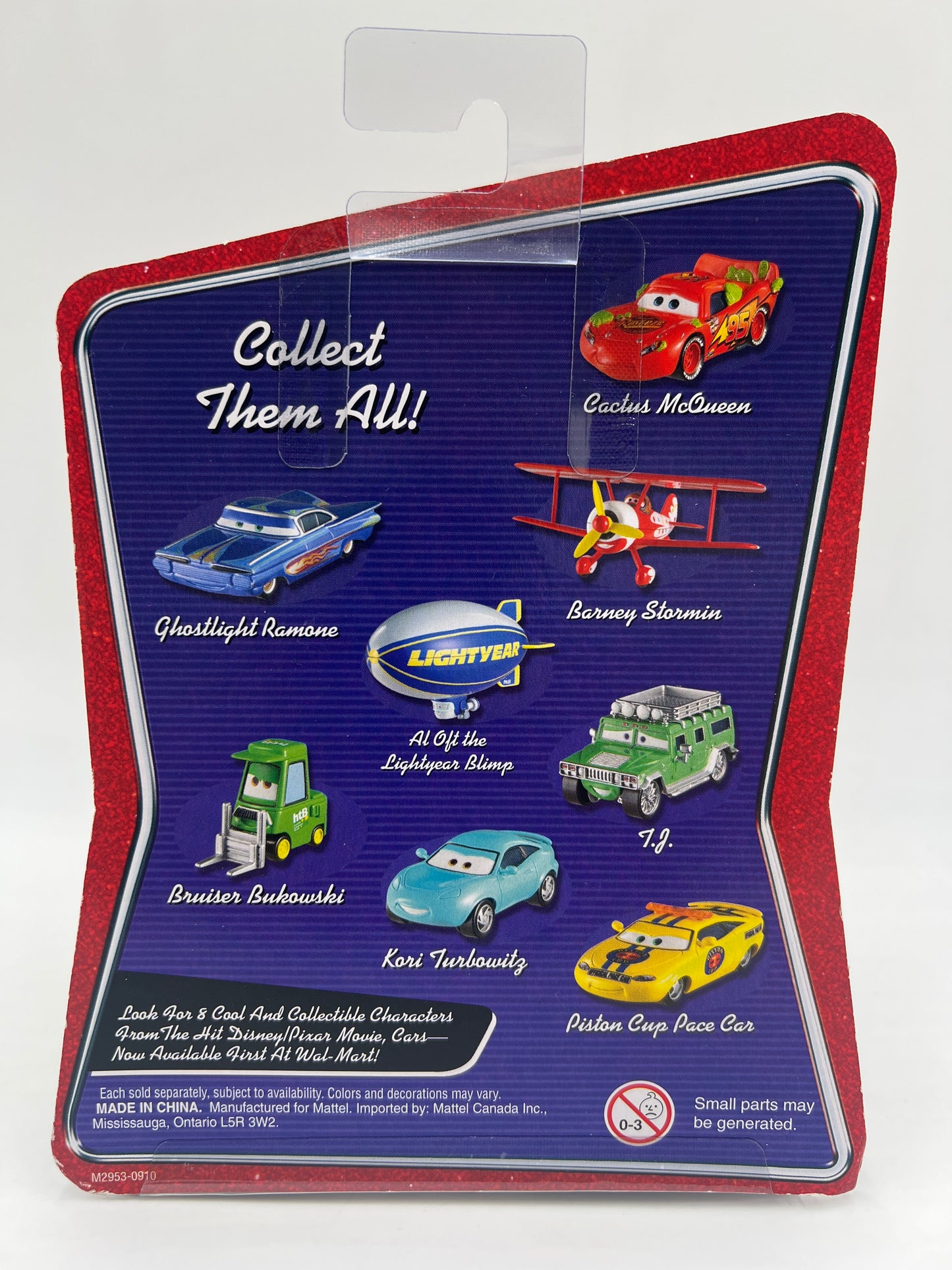 Disney Pixar Cars Piston Cup Pace Car 142E