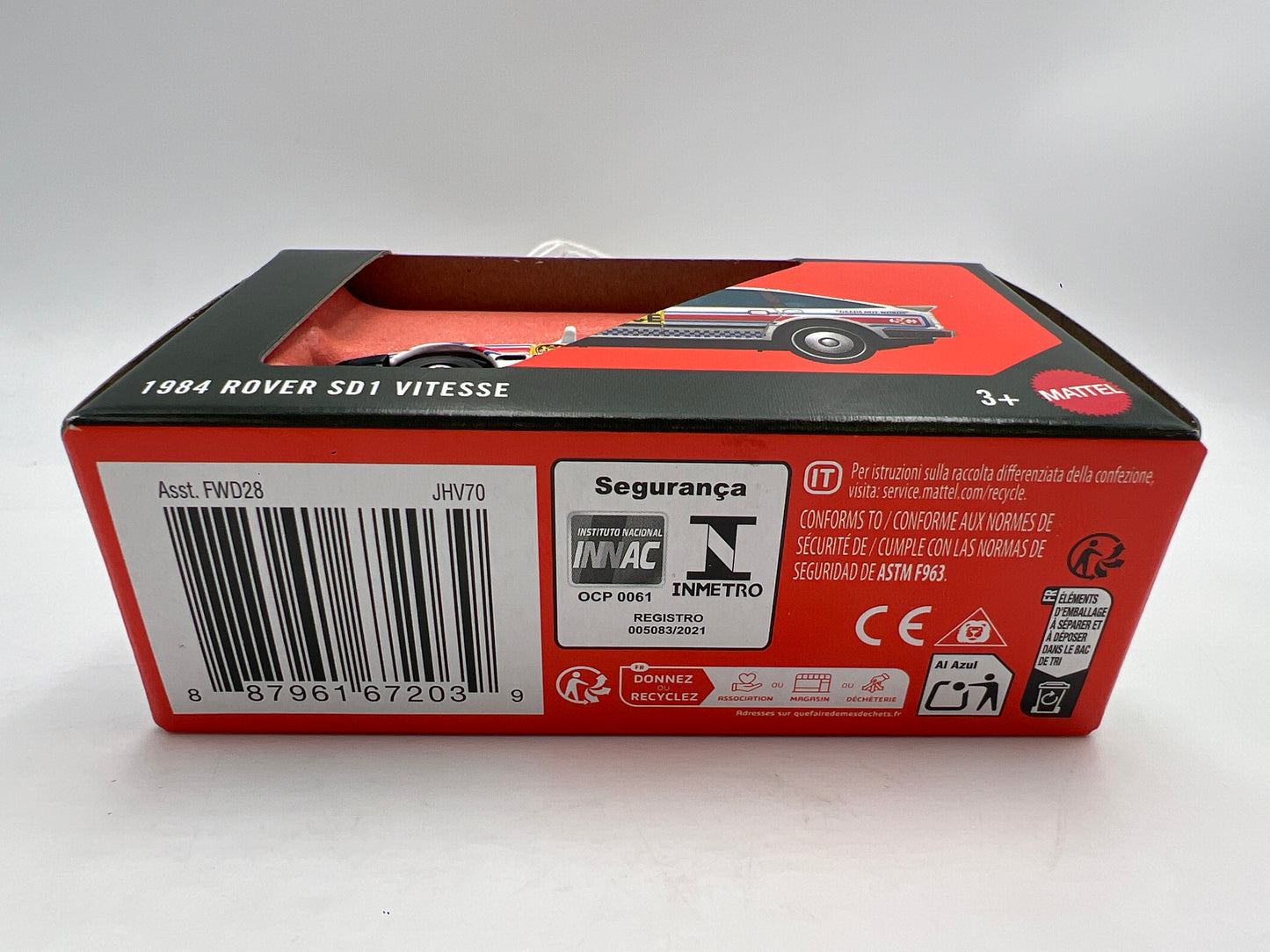 2026 Matchbox Moving Parts SUPER CHASE #2 1984 Rover SD1 Vitesse Police White