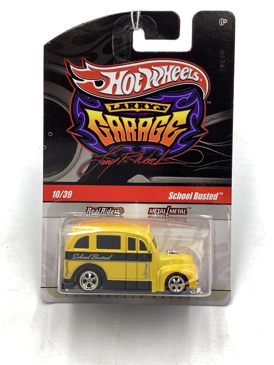 Hot wheels Larrys garage  10/39 School Busted real riders 269H