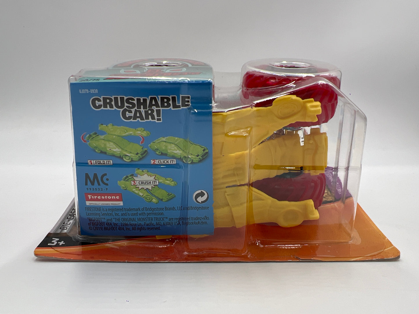 2020 Hot Wheels Monster Trucks Tinted Wheels #3 El Superfasto W/Protector VHTF