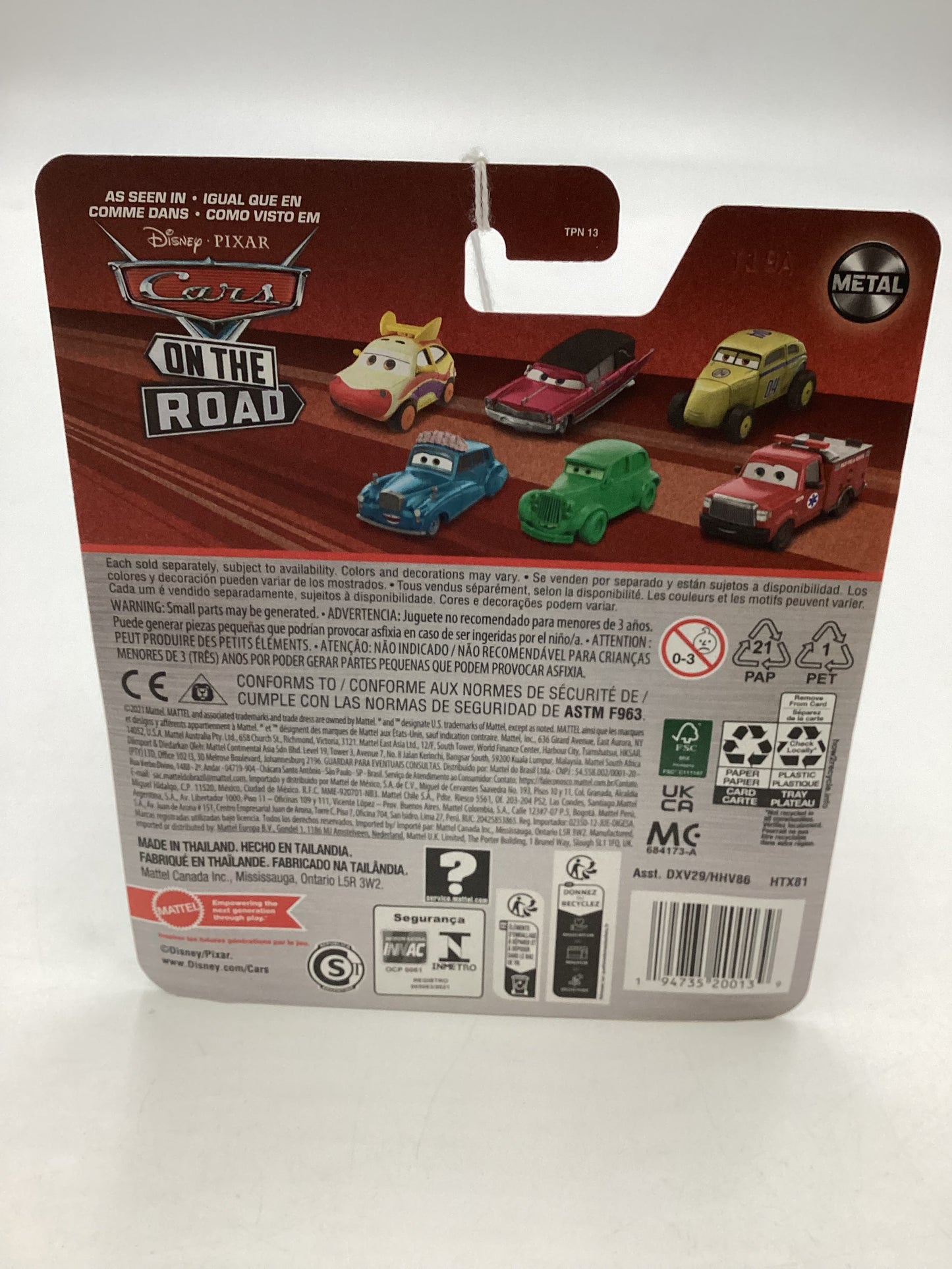 2024 Disney Pixar Cars On the Road Space Creature Lightning McQueen 139A