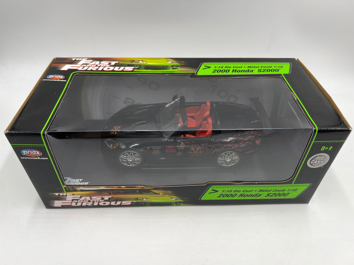 Joyride 1/18 Fast & Furious 2000 Honda S2000 Black VHTF