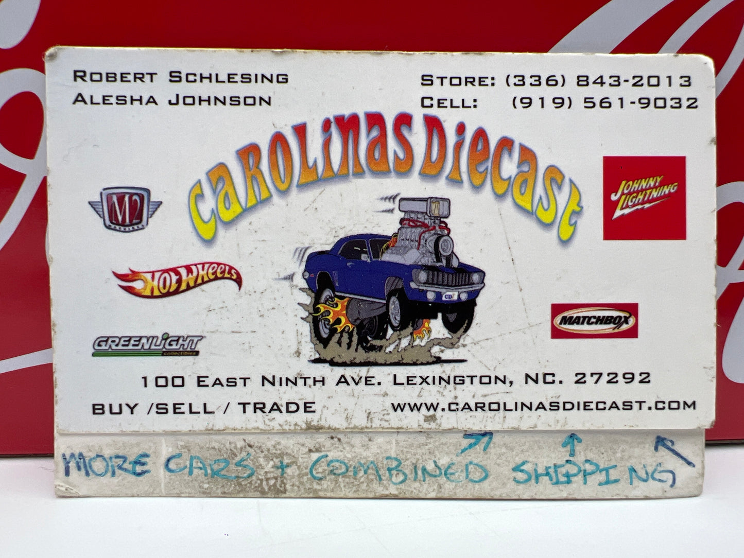 M2 Machines Haulers TW45 CHASE Coca Cola 1969 Ford F-350 & 1965 Shelby 427 Cobra