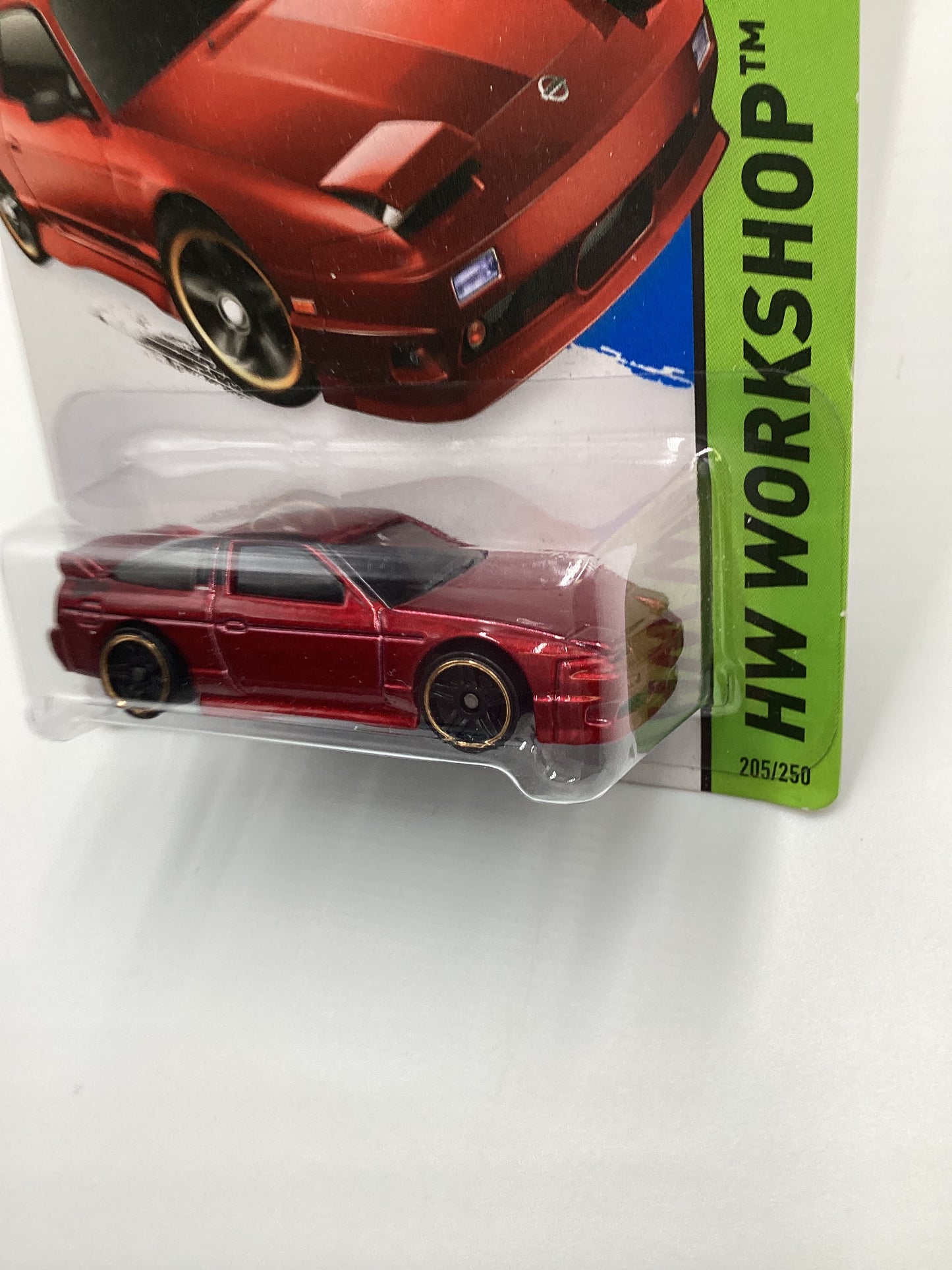 2015 Hot Wheels #205 96 Nissan 180SX Type X Red 80A