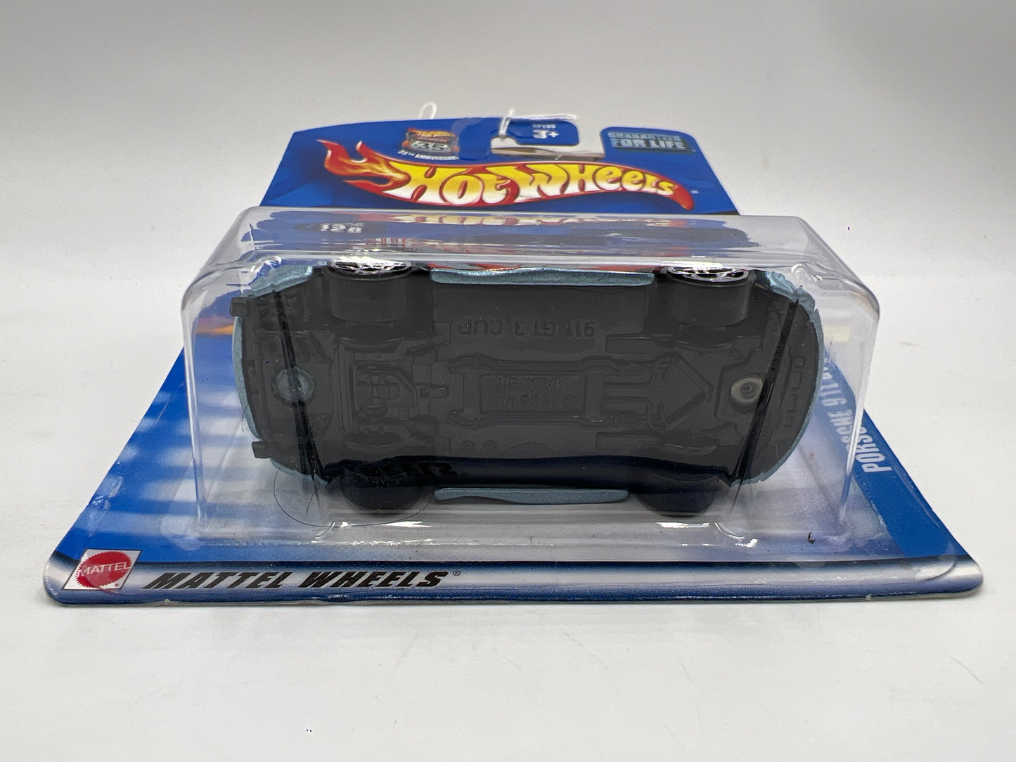 2003 Hot Wheels Collector #128 Porsche 911 GT3 Cup Light Blue 99D