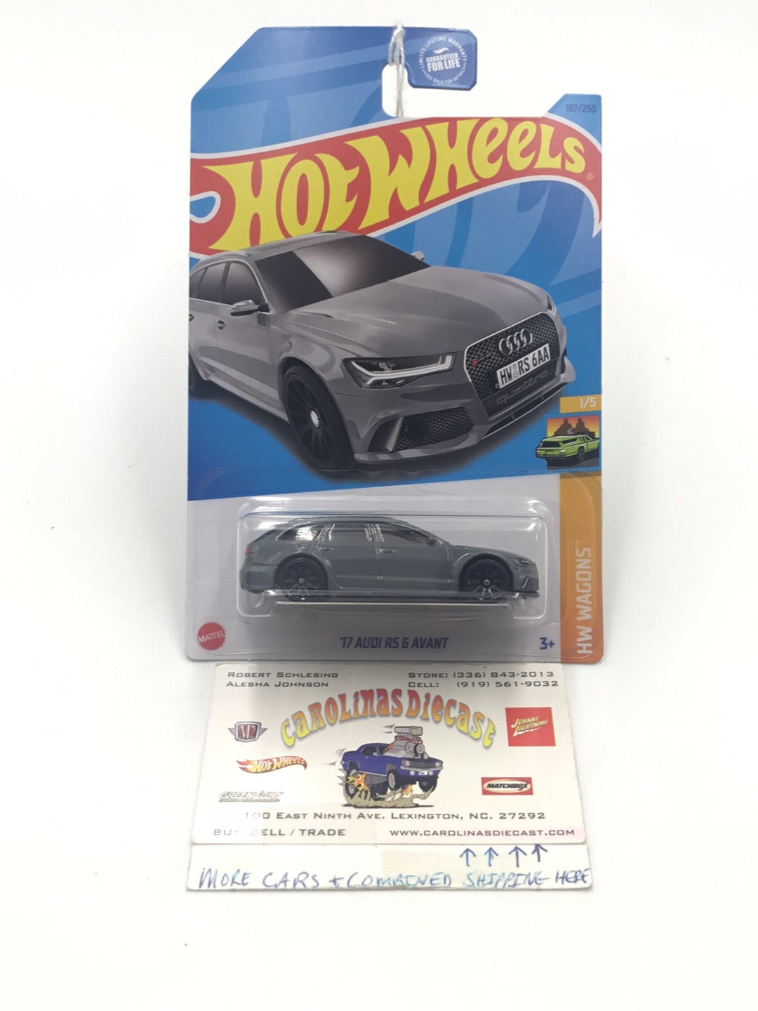 2023 hot wheels #187 17 Audi RS 6 Avant Dollar general exclusive nn3