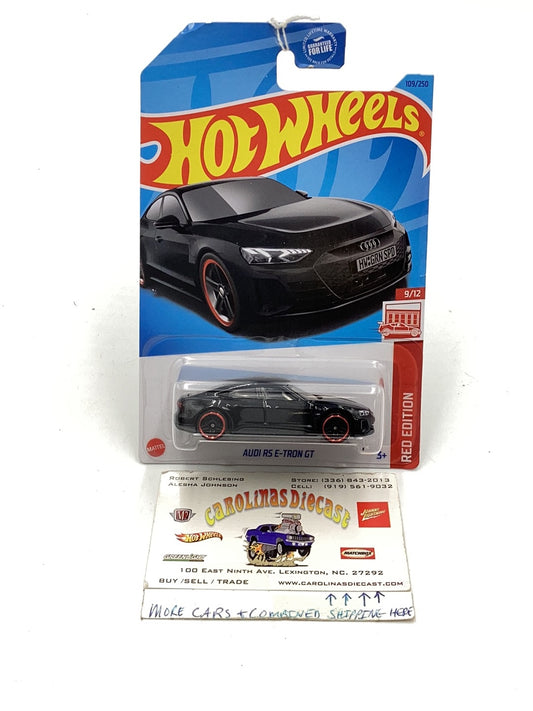 2023 hot wheels red edition #109 Audi RS E-Tron GT KK4