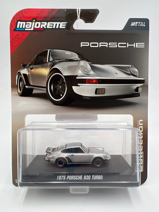 2025 Majorette Metal Collection Series 1975 Porsche 930 Turbo Silver SR