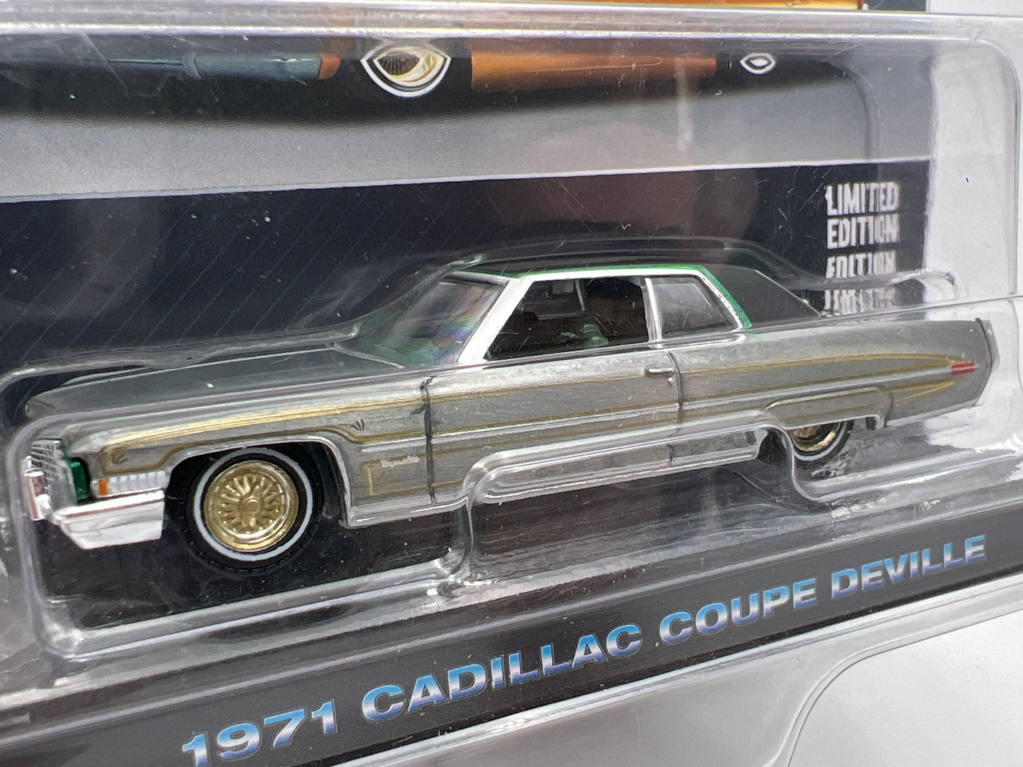 Greenlight California Lowriders Series 5 RAW CHASE 1971 Cadillac Coupe DeVille