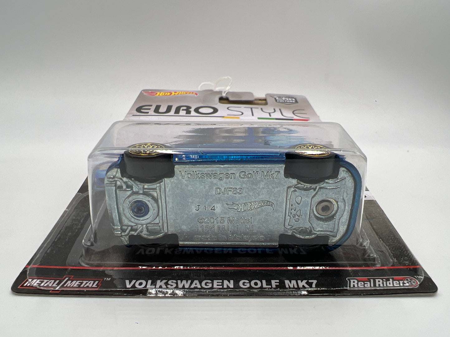 Hot Wheels Premium Euro Style #4 Volkswagen Golf MK7 Blue 245J
