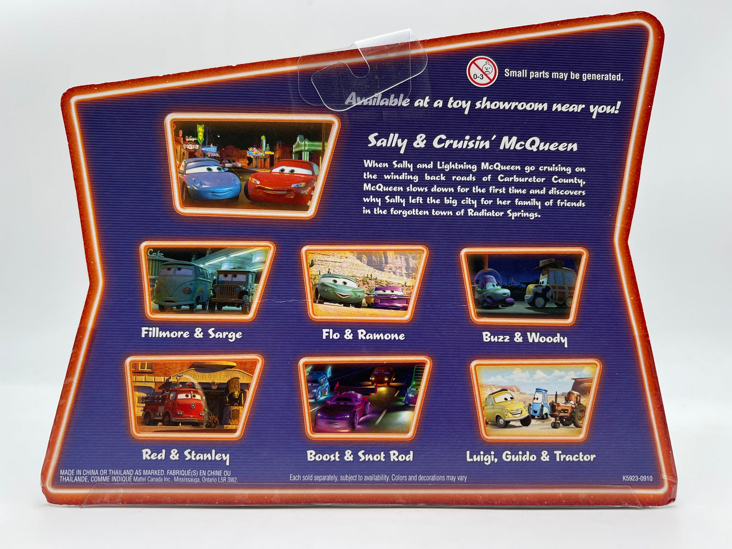 Disney Pixar Cars Supercharged 2 Pack Movie Moments Sally & Cruisin McQueen